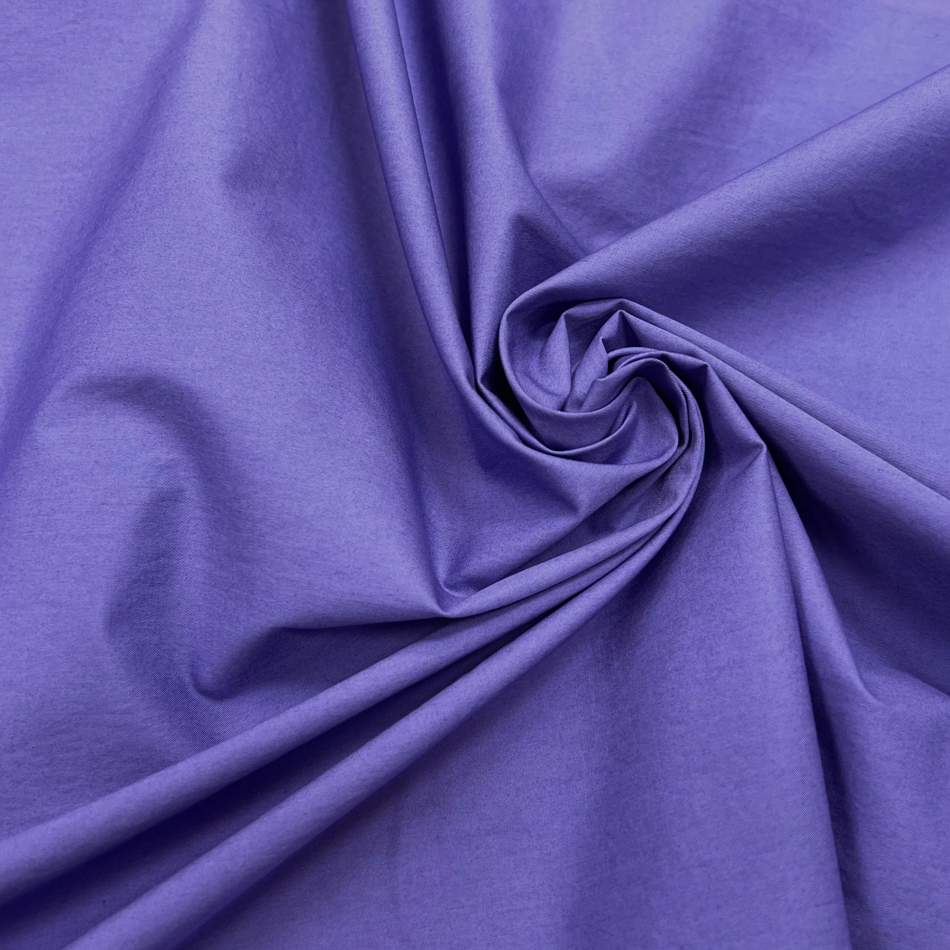 POPELINE DE COTON BLEU LAVANDE 145CM - My Little Coupon