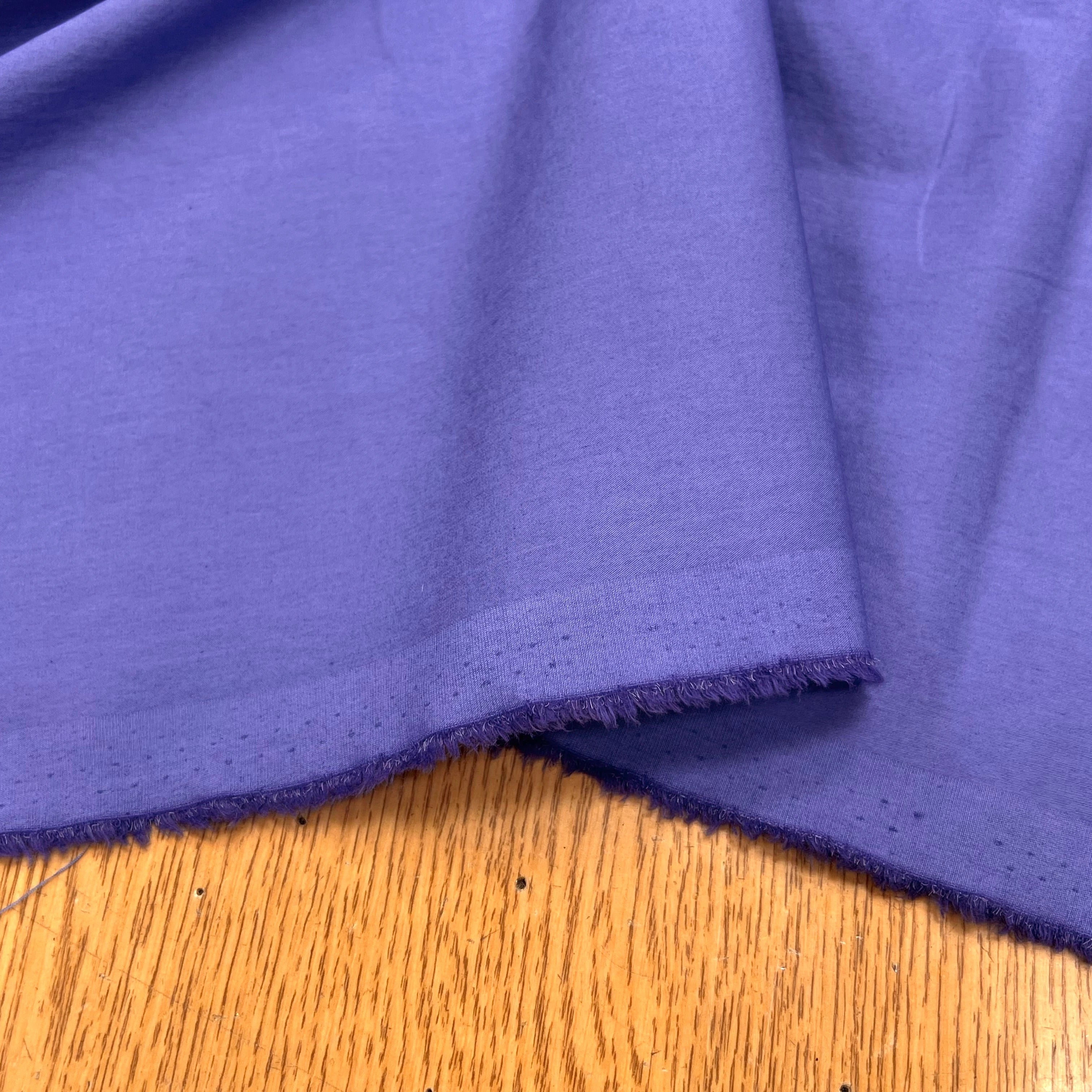 POPELINE DE COTON BLEU LAVANDE 145CM - My Little Coupon