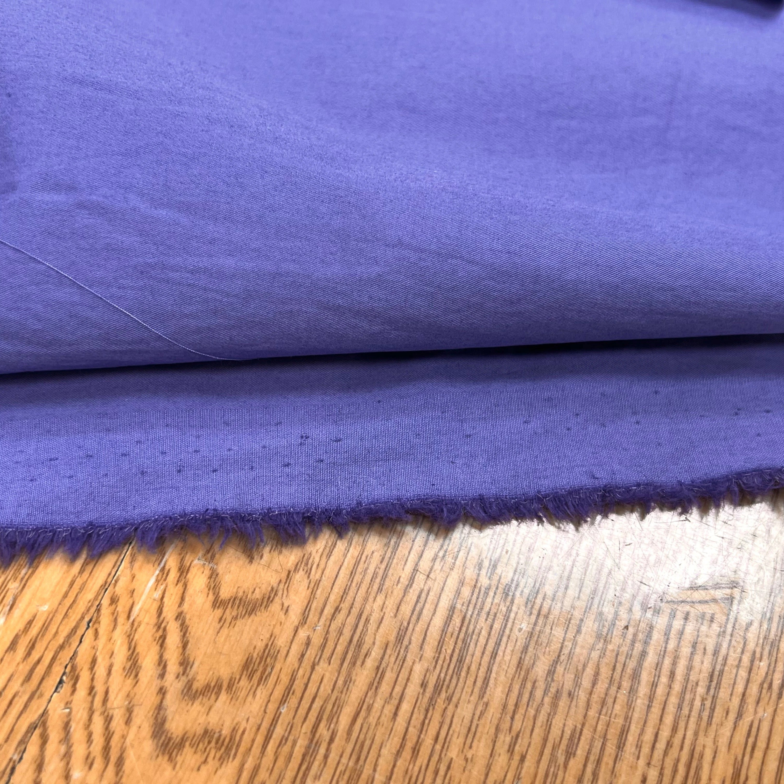 POPELINE DE COTON BLEU LAVANDE 145CM - My Little Coupon