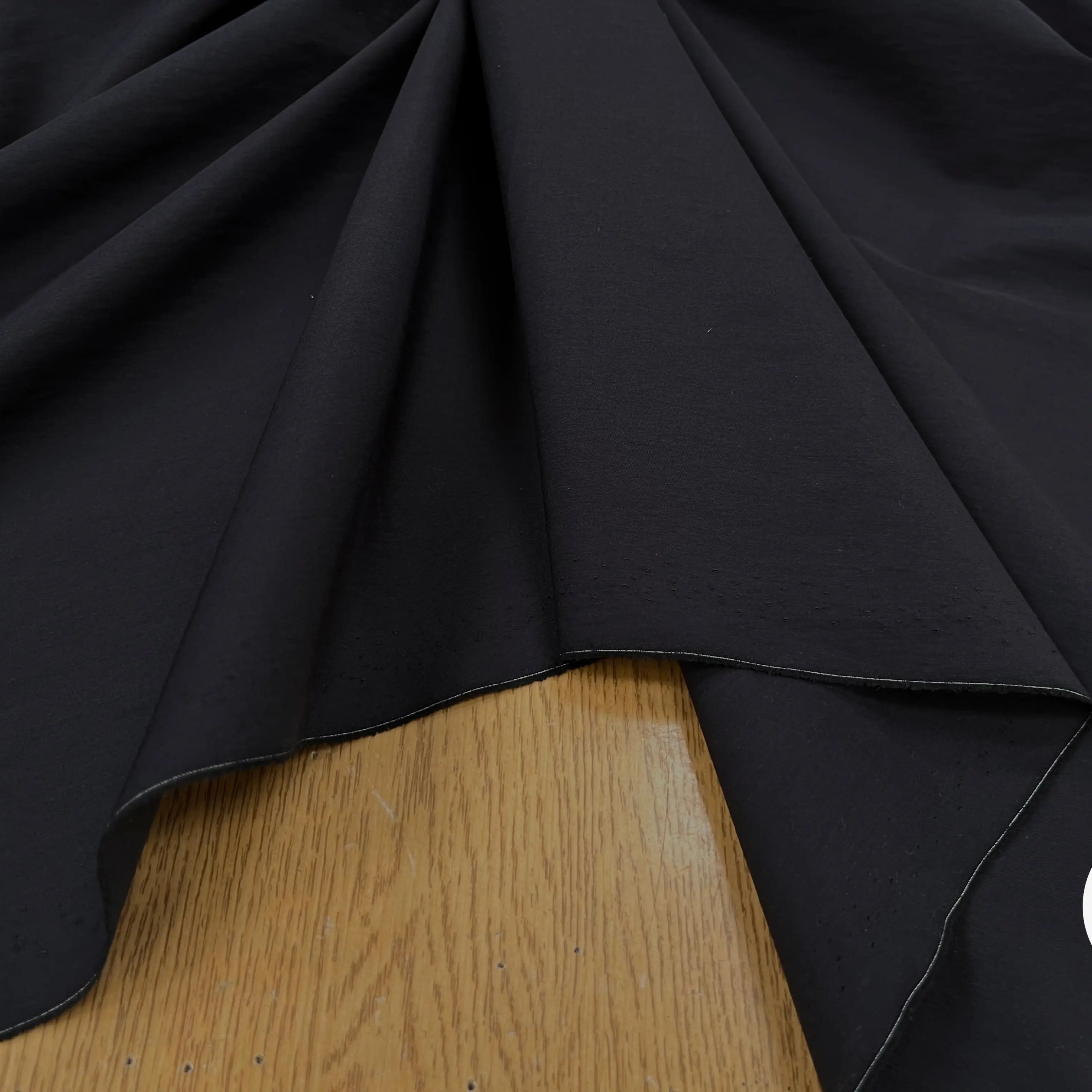 POPELINE DE COTON BLEU NUIT - My Little Coupon