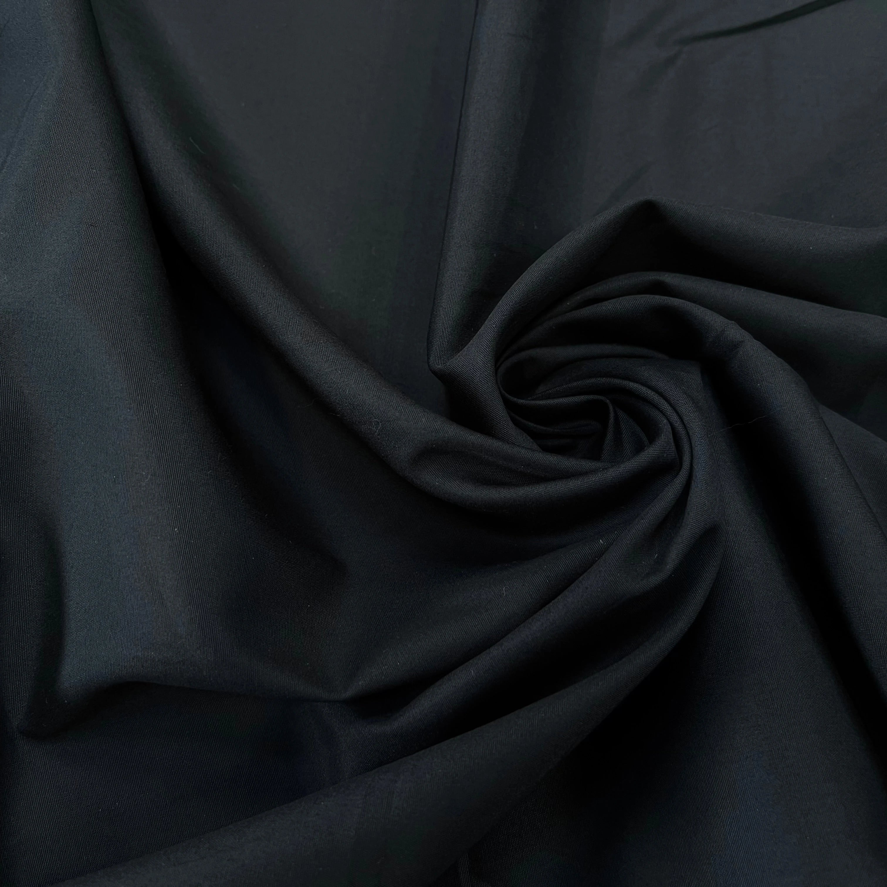 POPELINE DE COTON BLEU NUIT SUBLIME 150CM - My Little Coupon