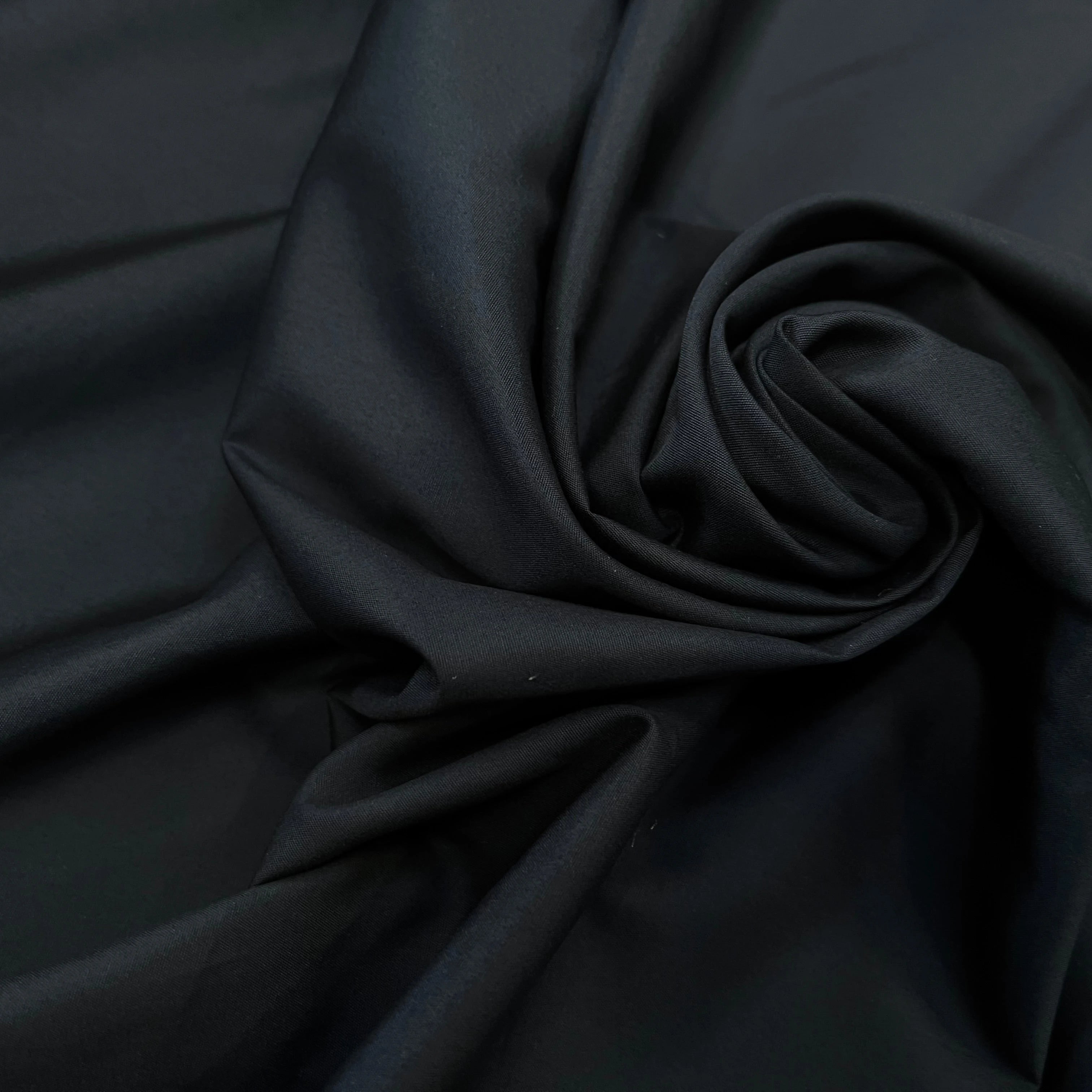 POPELINE DE COTON BLEU NUIT SUBLIME 150CM - My Little Coupon