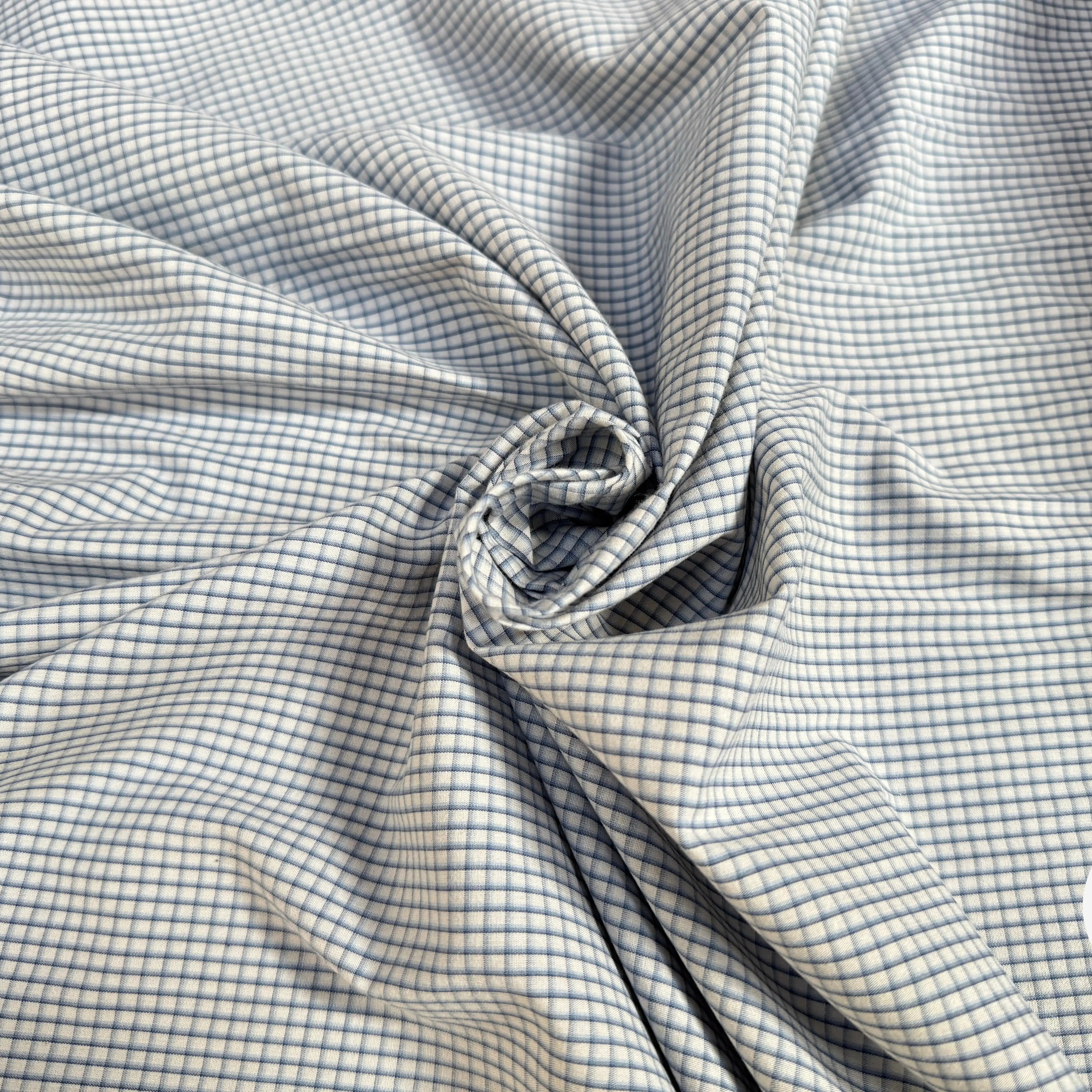 POPELINE DE COTON CARREAUX - My Little Coupon