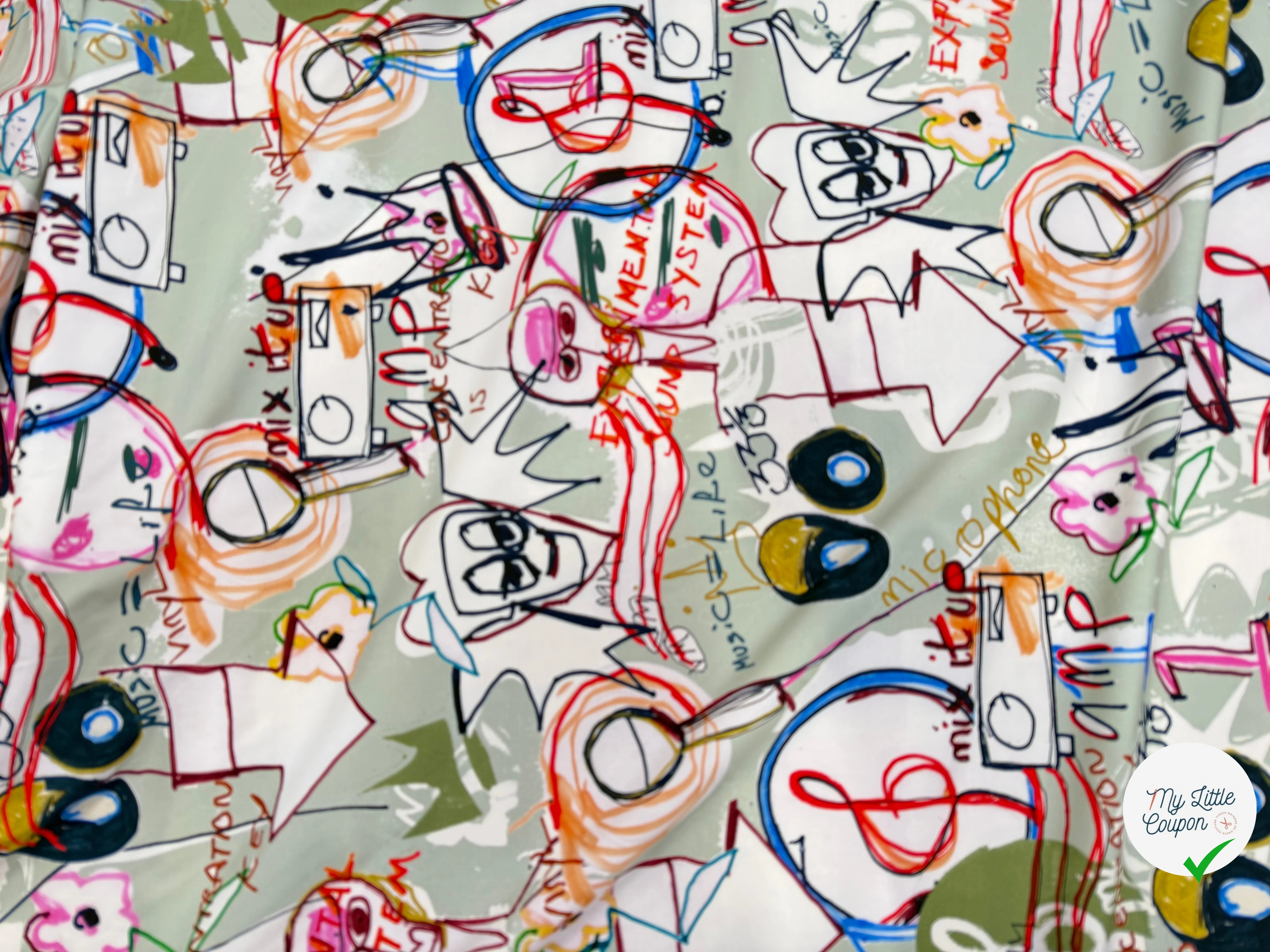 POPELINE DE COTON CRAQUANTE (STOCK ULTRA LIMITÉ) - My Little Coupon