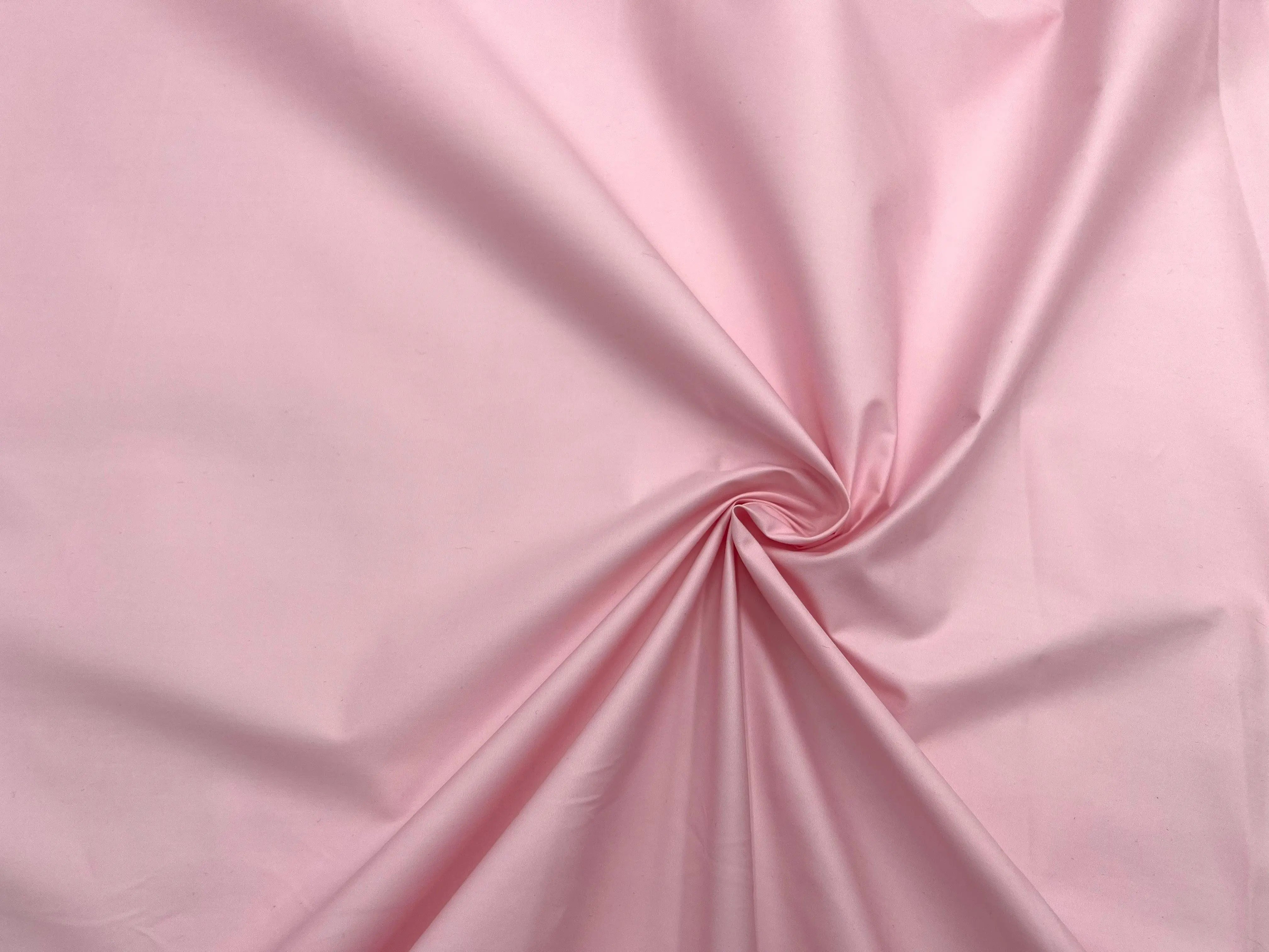 POPELINE DE COTON DÉPERLANTE ROSE BONBON - My Little Coupon - tissu - coudre