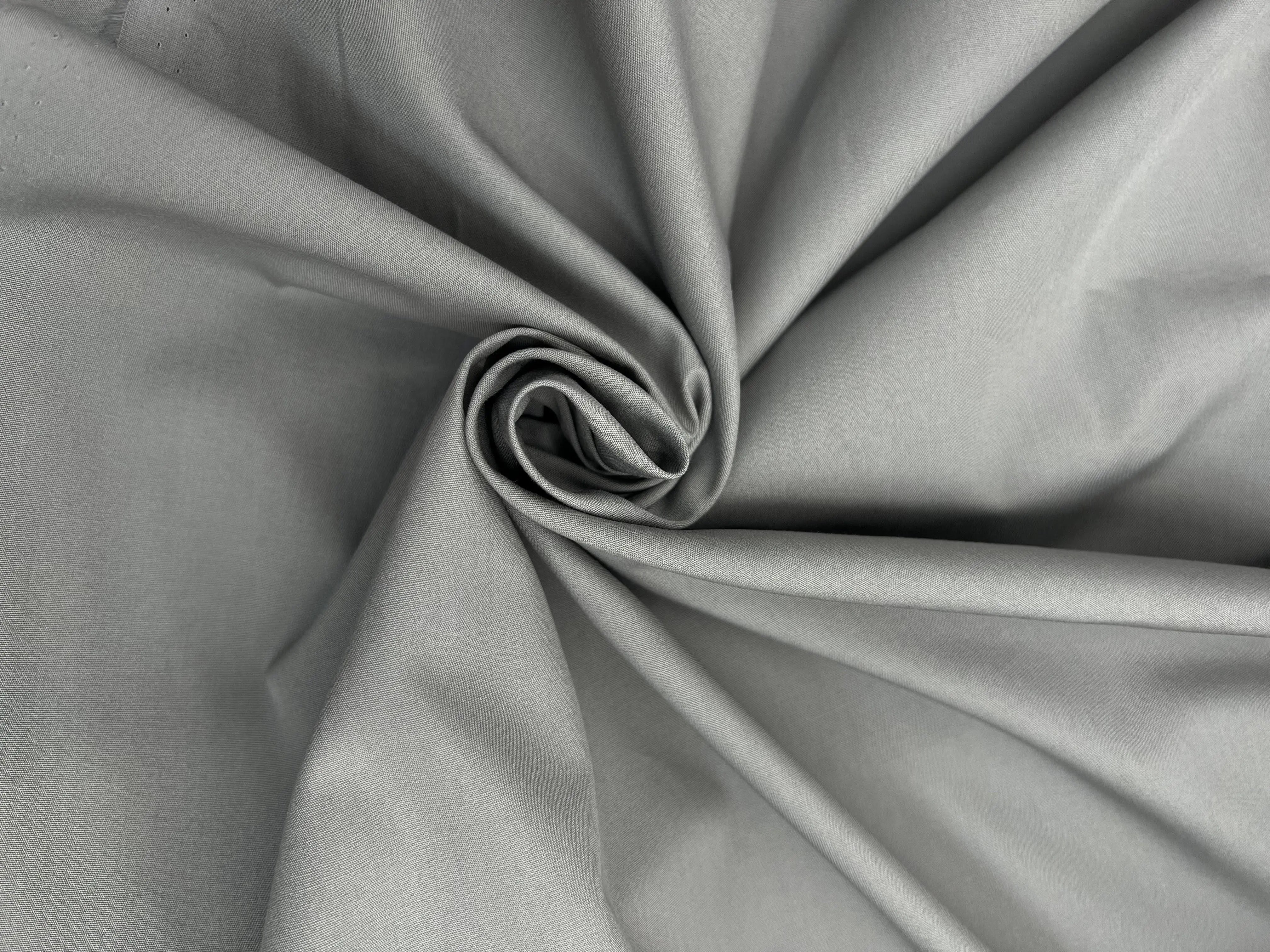 POPELINE DE COTON GRIS TAUPE - My Little Coupon - tissu - coudre