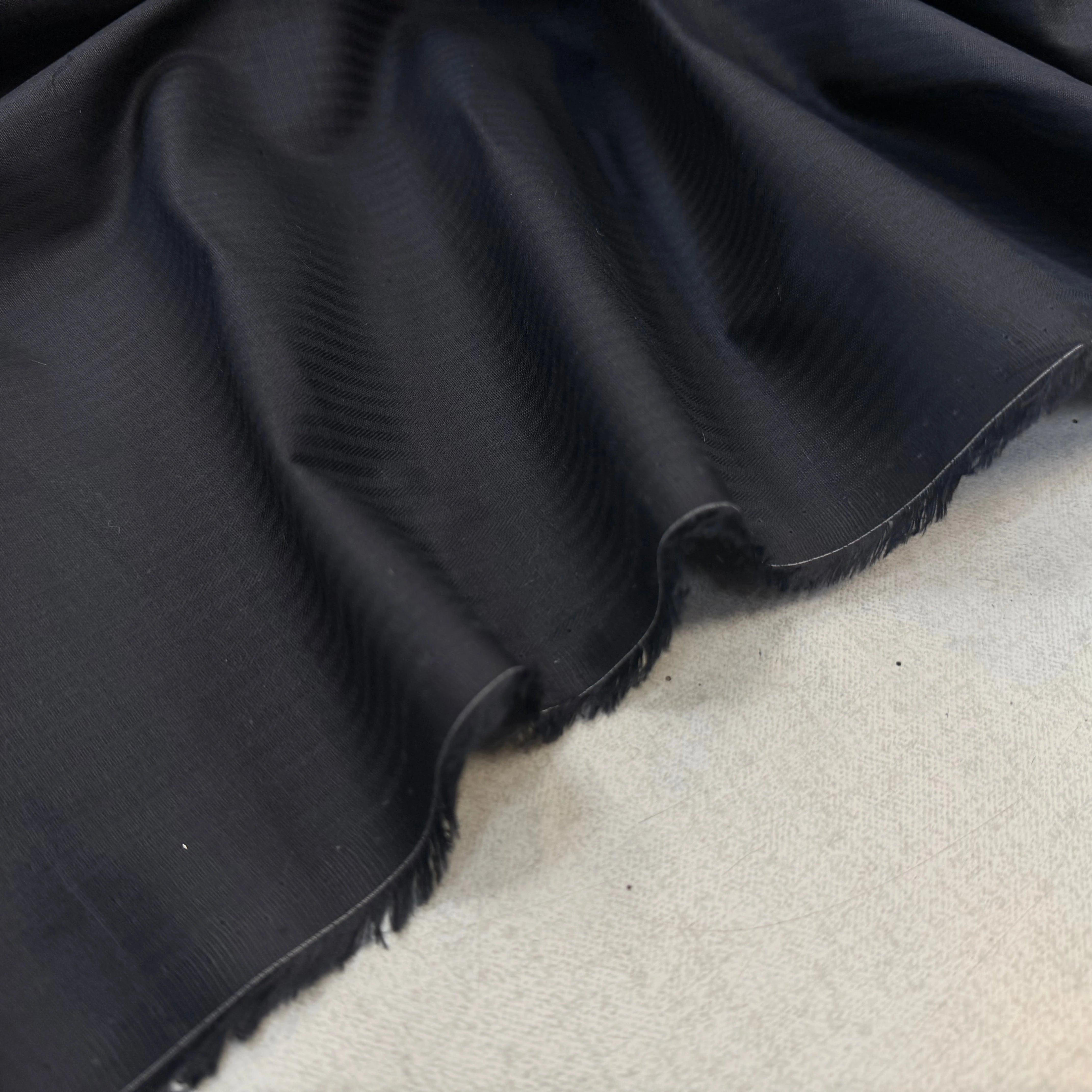 POPELINE DE COTON NAVY À RAYURES CHIC - My Little Coupon