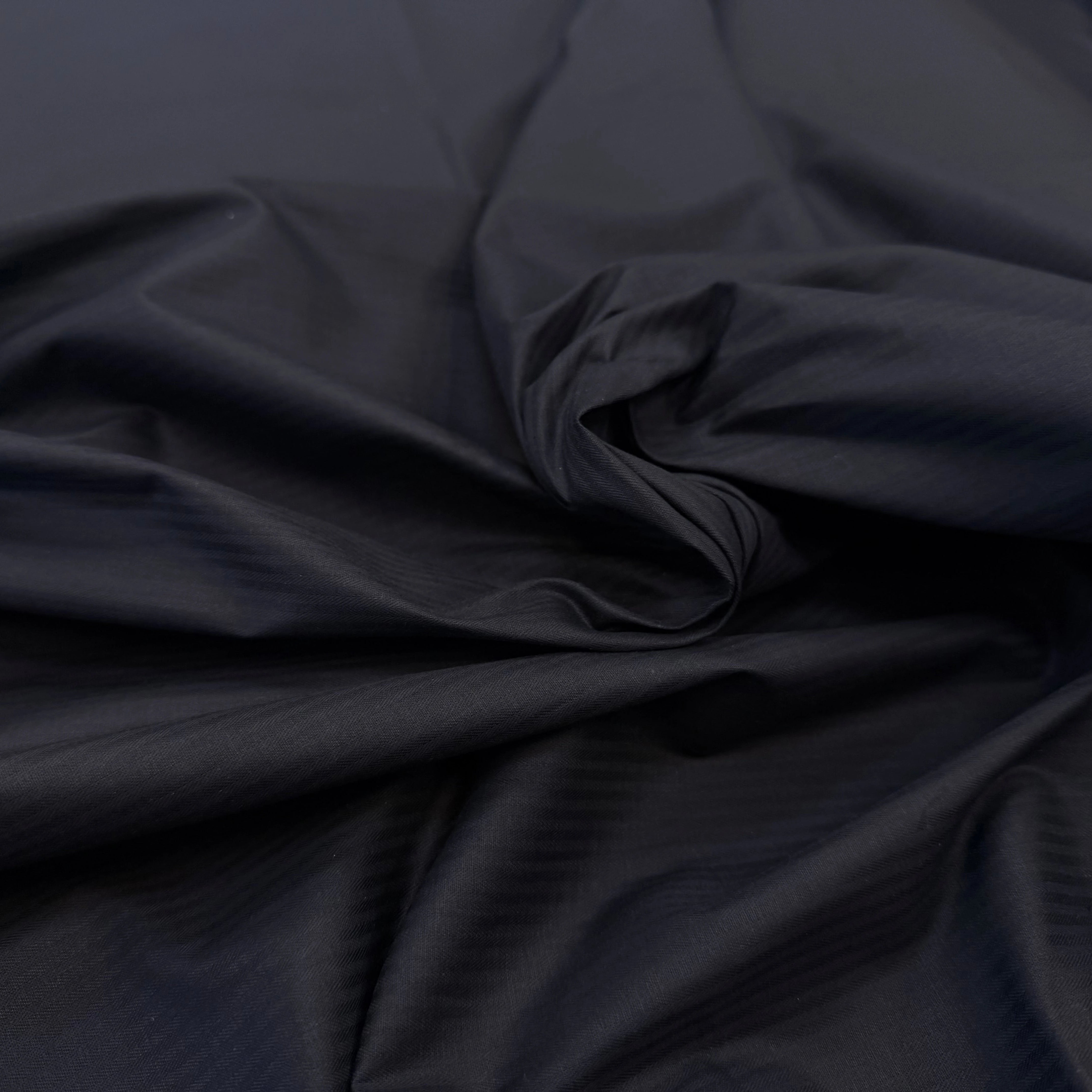 POPELINE DE COTON NAVY À RAYURES CHIC - My Little Coupon