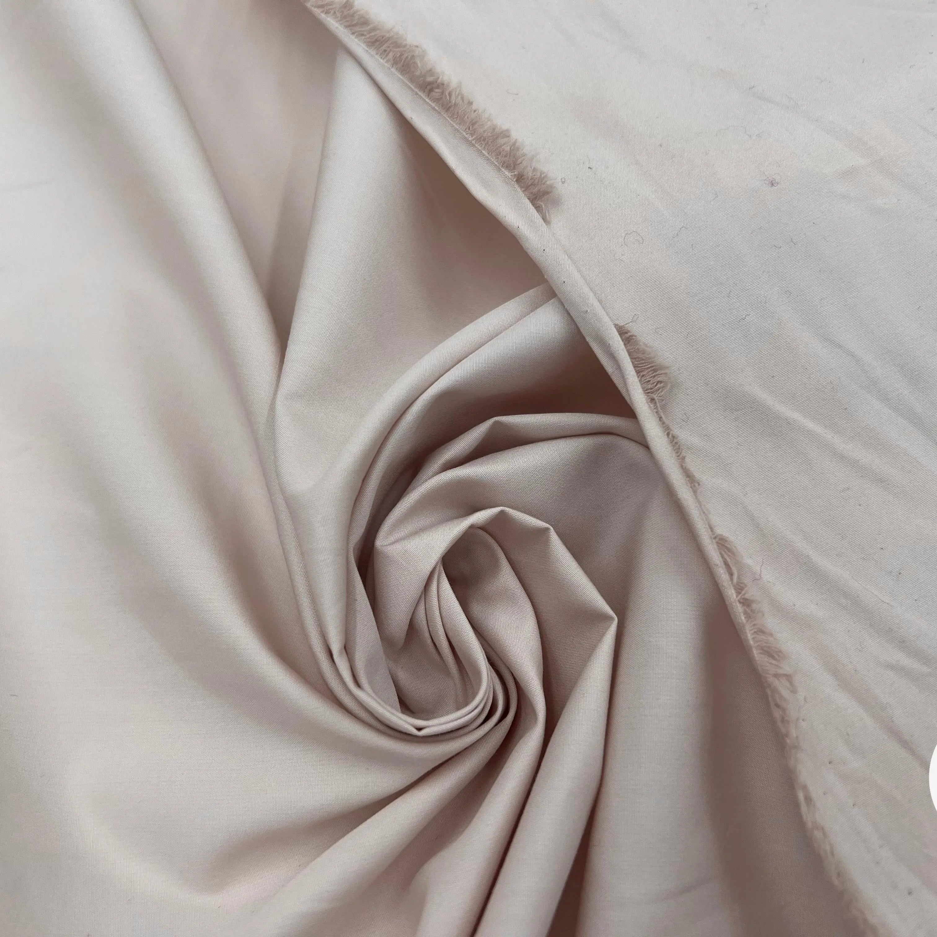 POPELINE DE COTON PERLE CLAIR - My Little Coupon - tissu - coudre