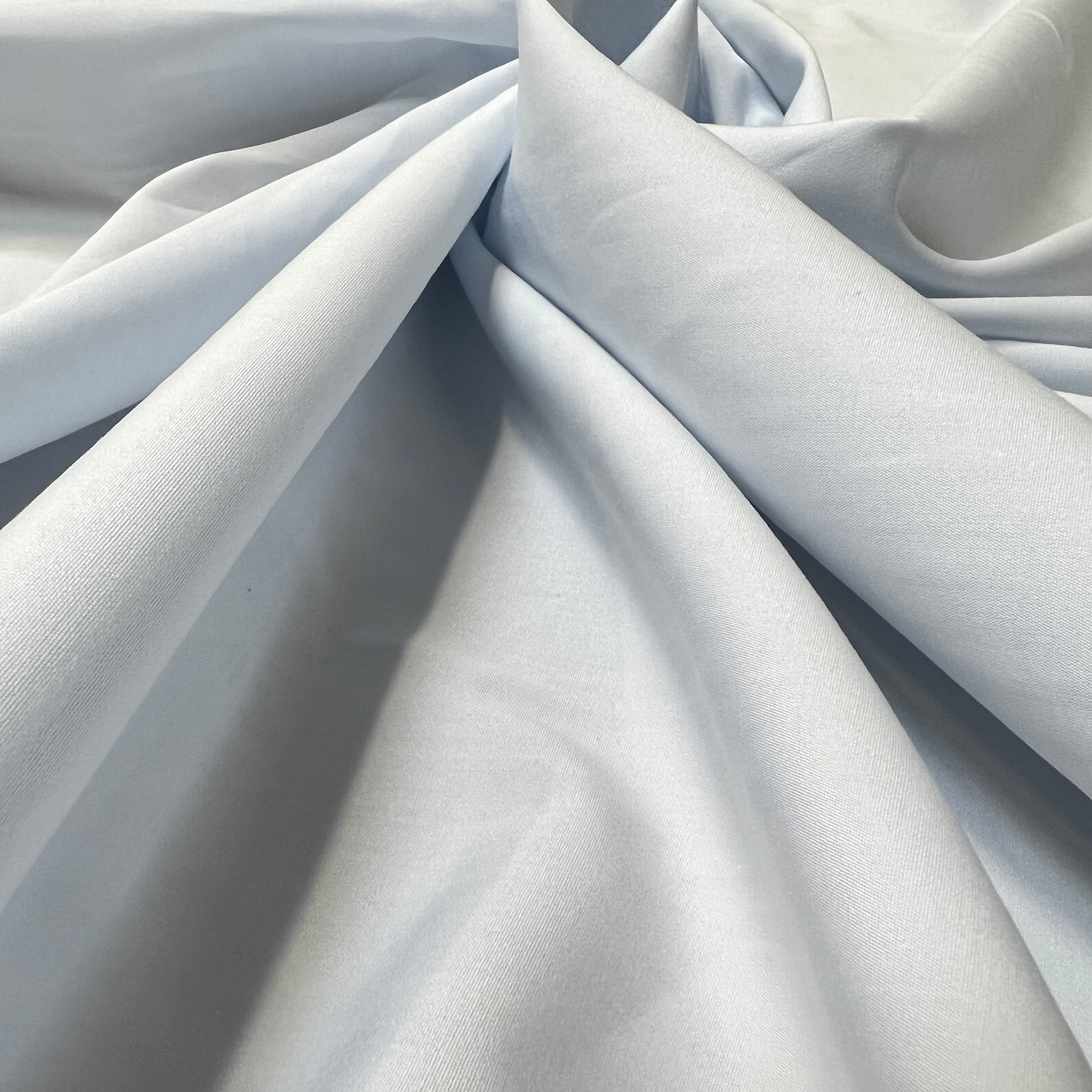 POPELINE DE COTON PREMIUM LIGHT BLUE - My Little Coupon