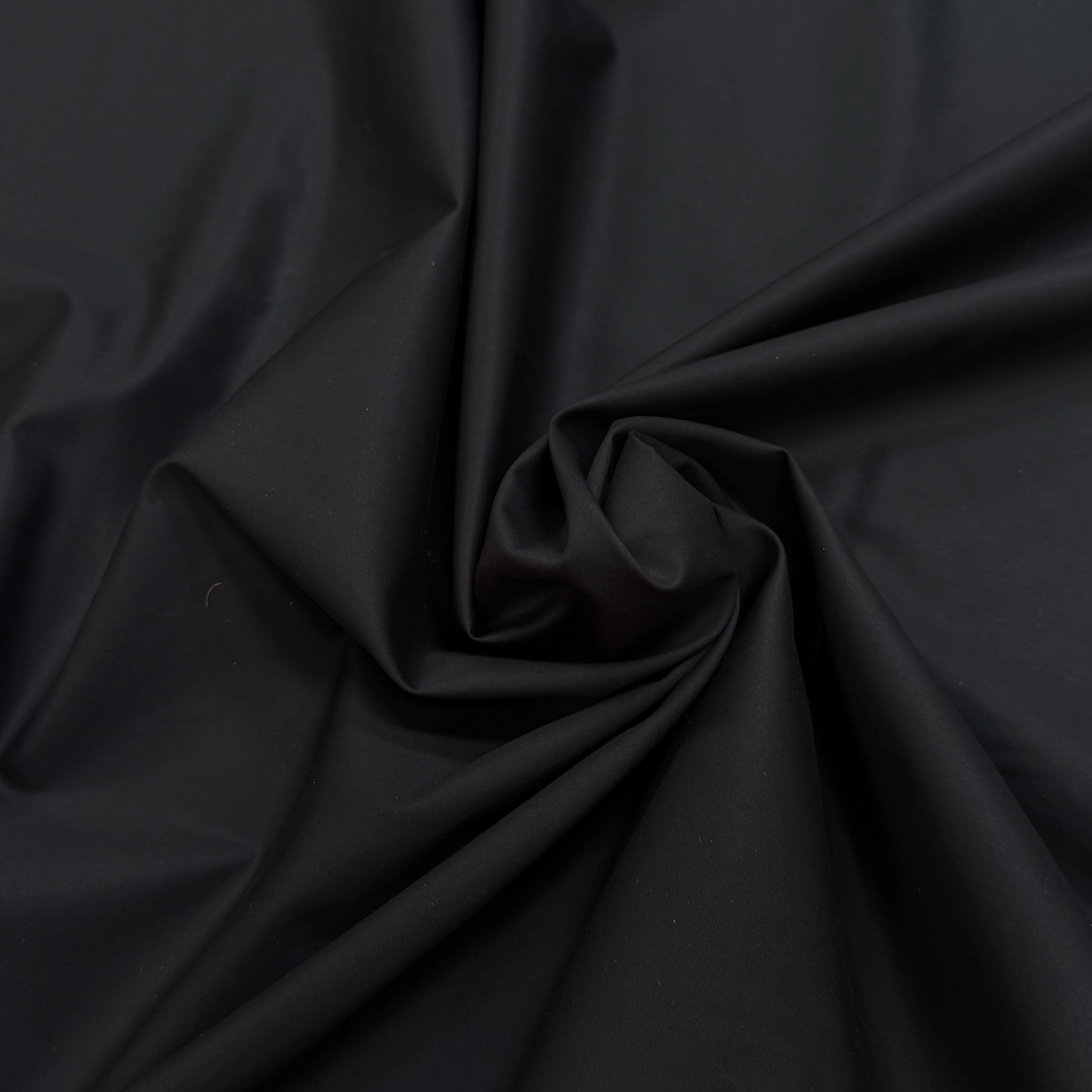POPELINE DE COTON QUALITÉ COUTURE NOIR 100% COTON - My Little Coupon