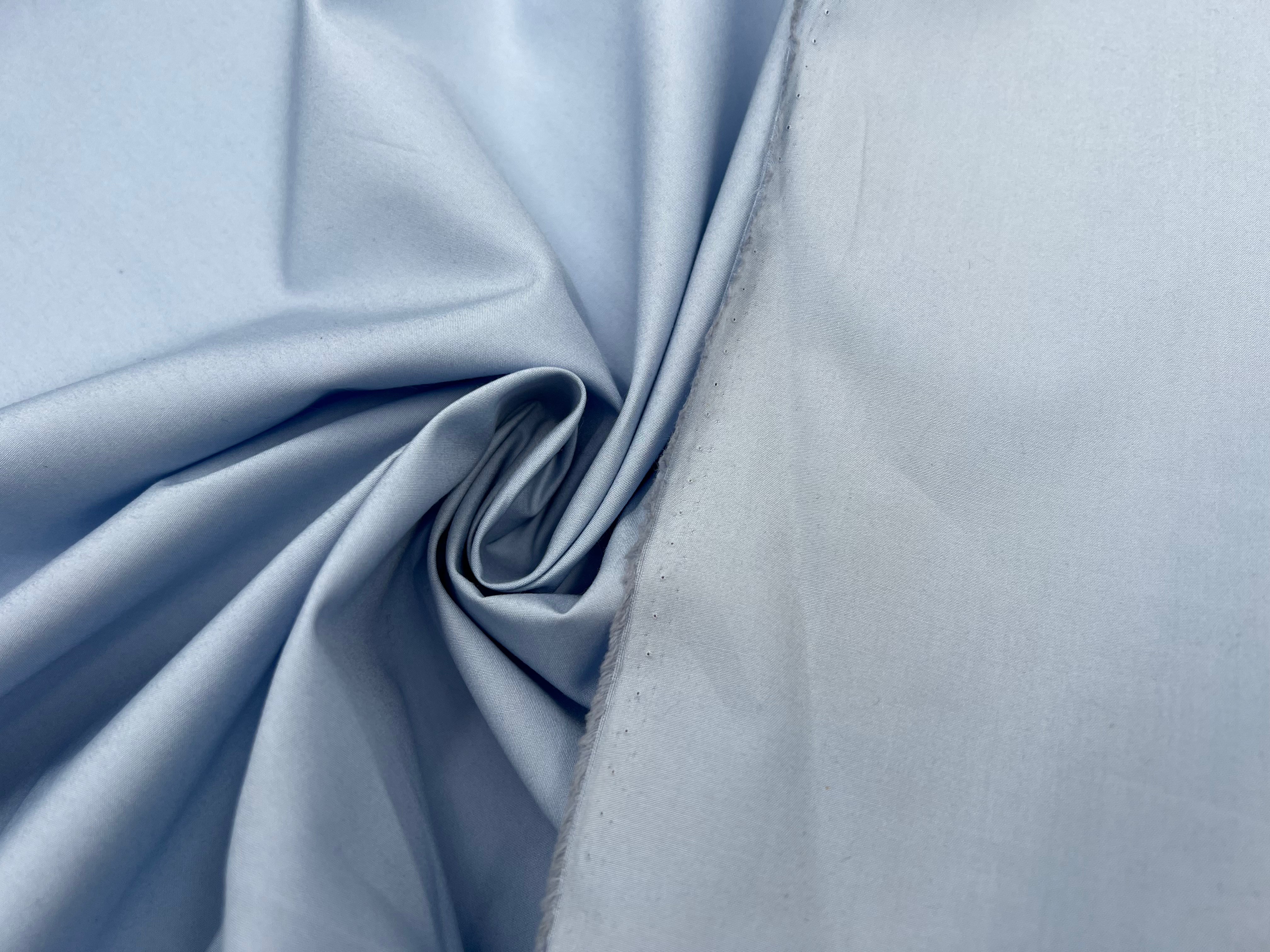 POPELINE DE COTON QUALITÉ JAPAN BLEU LAYETTE MSO