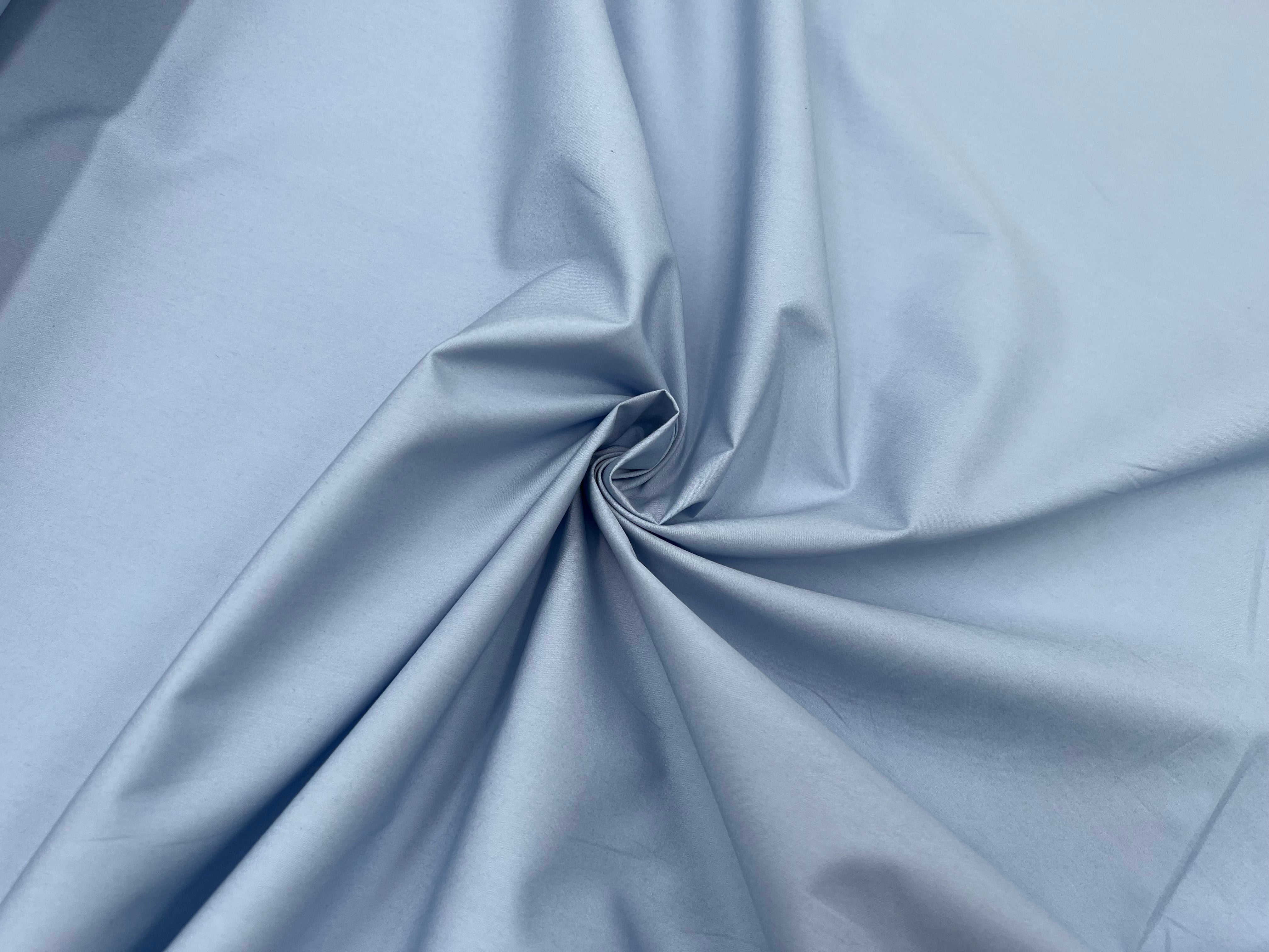 POPELINE DE COTON QUALITÉ JAPAN BLEU LAYETTE MSO