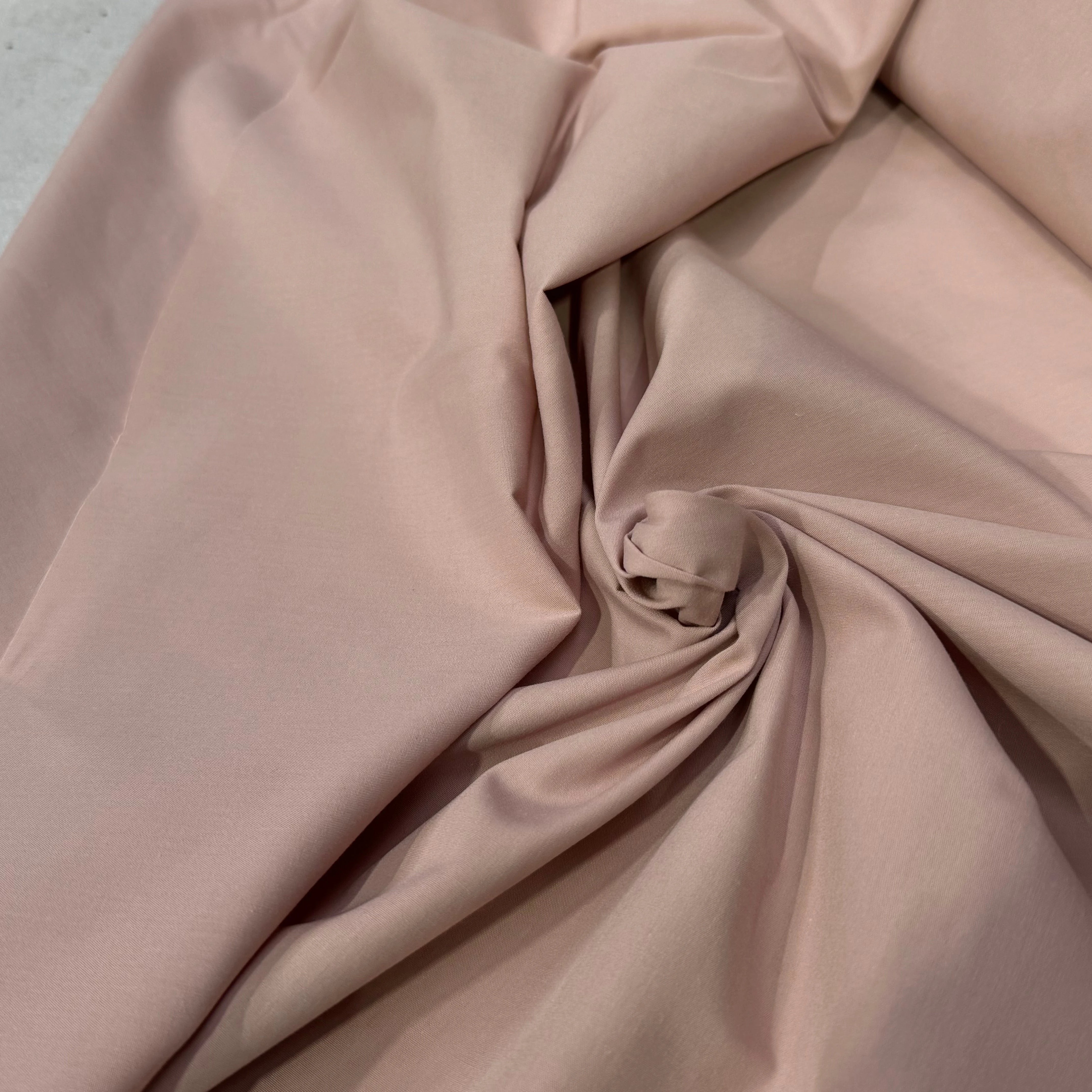 POPELINE DE COTON ROSE 150 CM - My Little Coupon