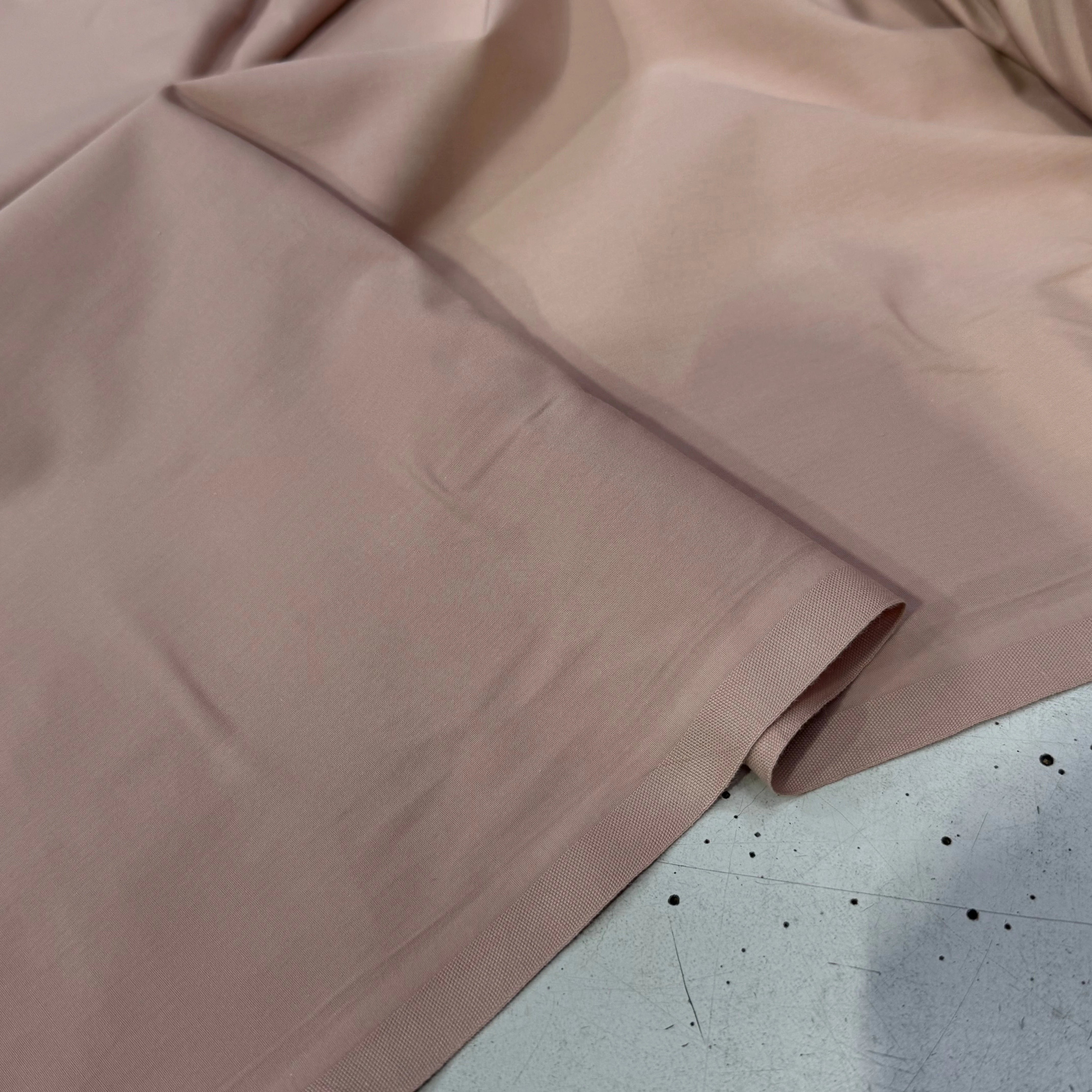 POPELINE DE COTON ROSE 150 CM - My Little Coupon