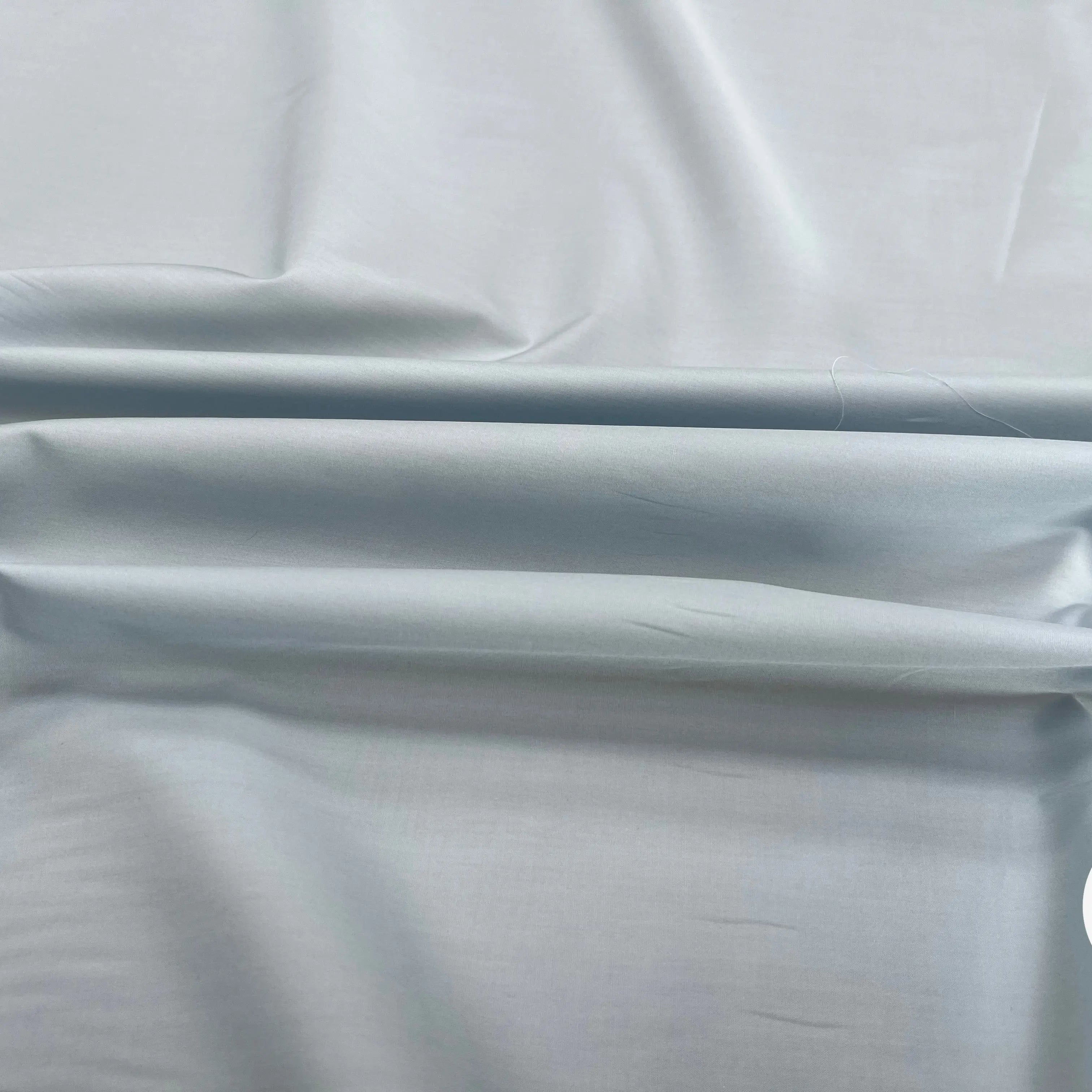 POPELINE DE COTON UNI BLEU CIEL - My Little Coupon