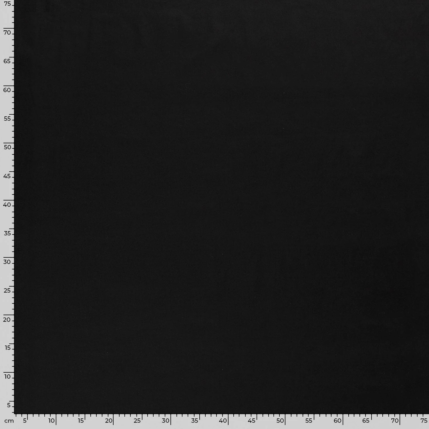 POPELINE DE COTON UNICOLORE NOIR - My Little Coupon