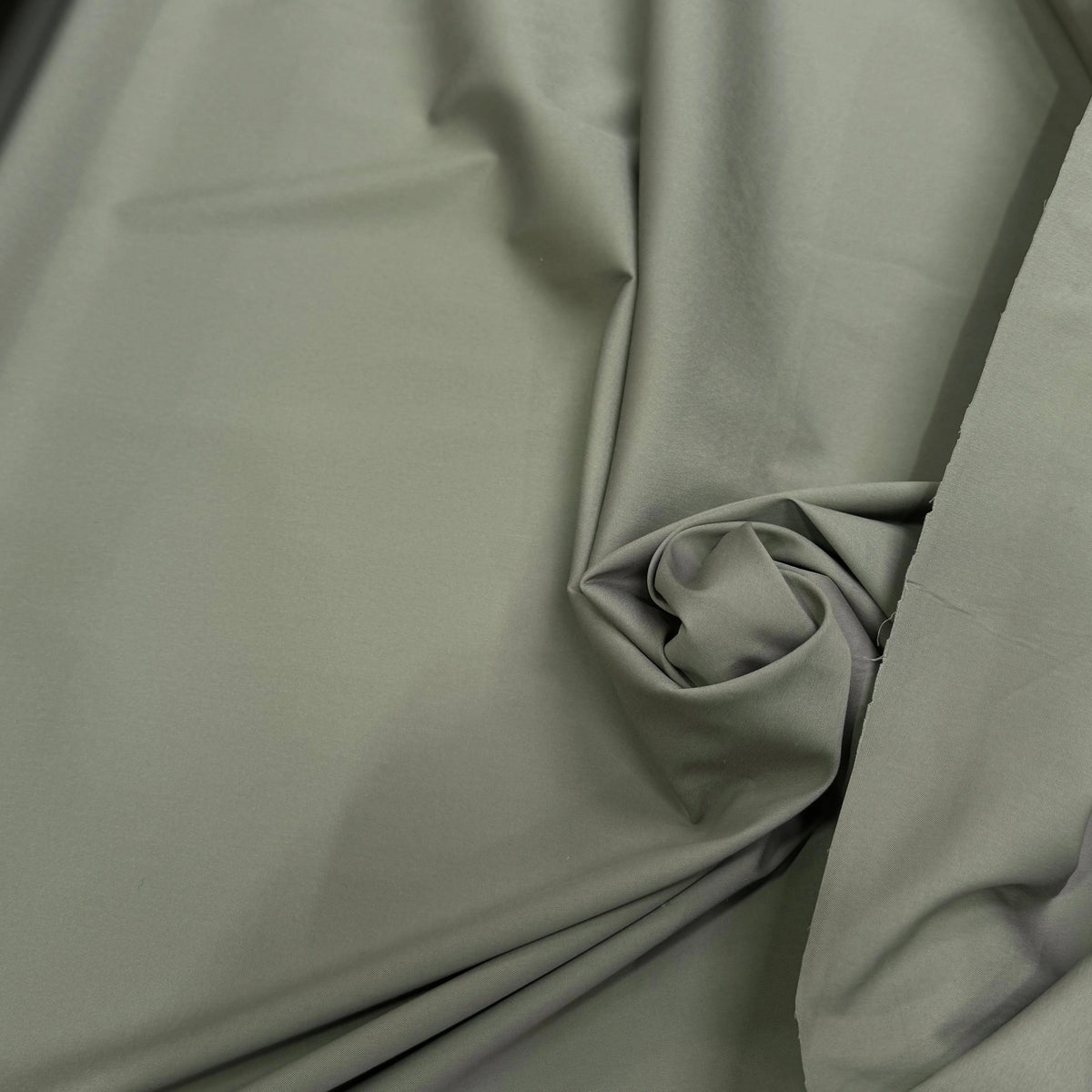 POPELINE DE COTON UNIE BEIGE KAKI STRETCH QUALITÉ COUTURE - My Little Coupon