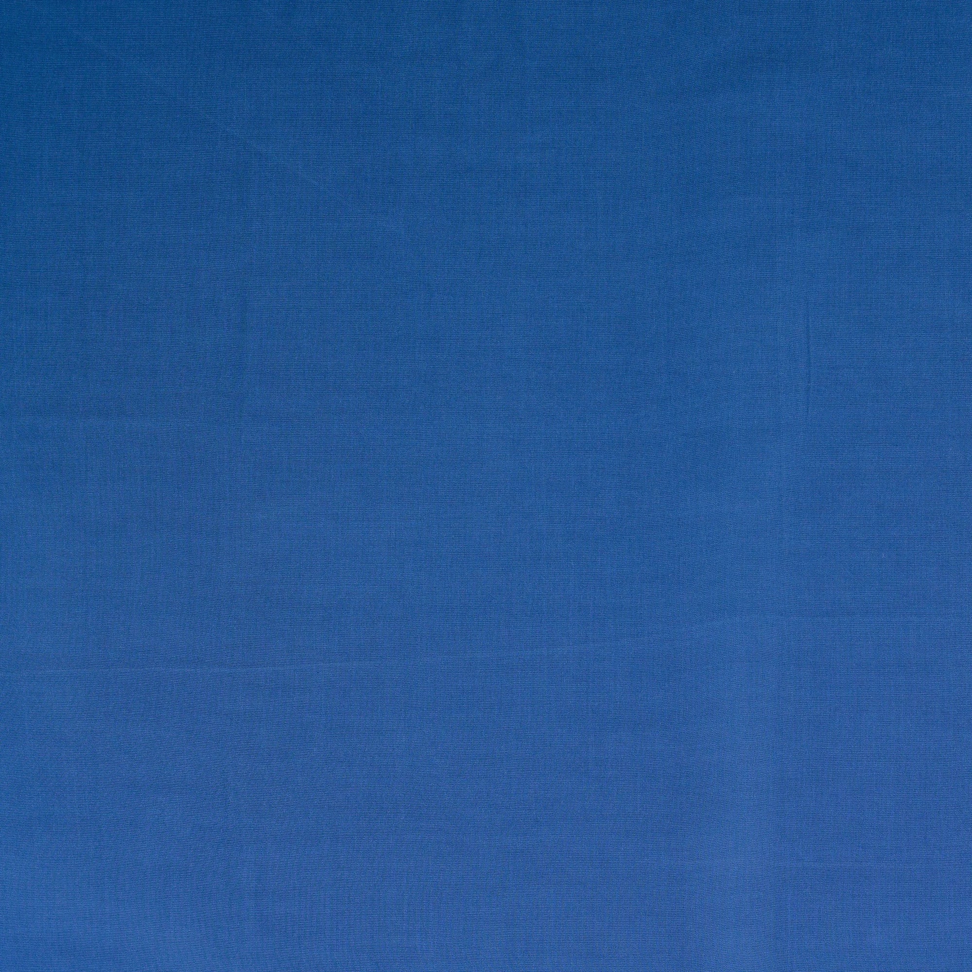 POPELINE DE VISCOSE UNICOLORE COBALT - My Little Coupon