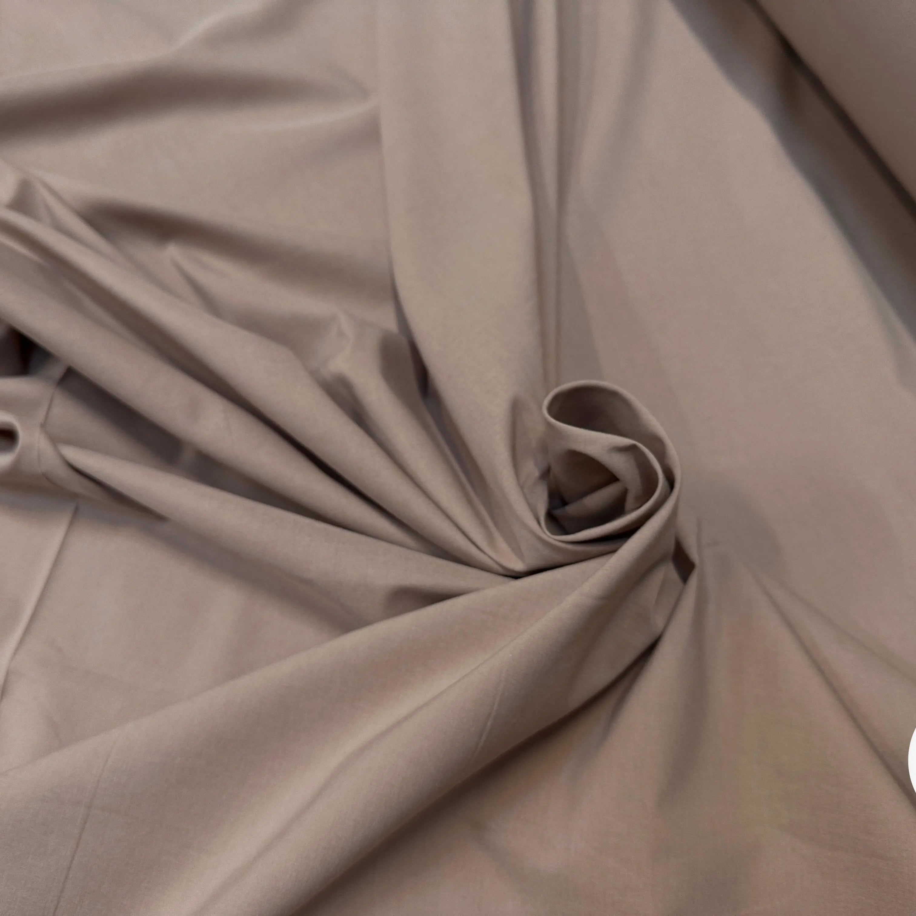 POPELINE PEACHSKIN TOUT DOUX BEIGE STRETCH - My Little Coupon