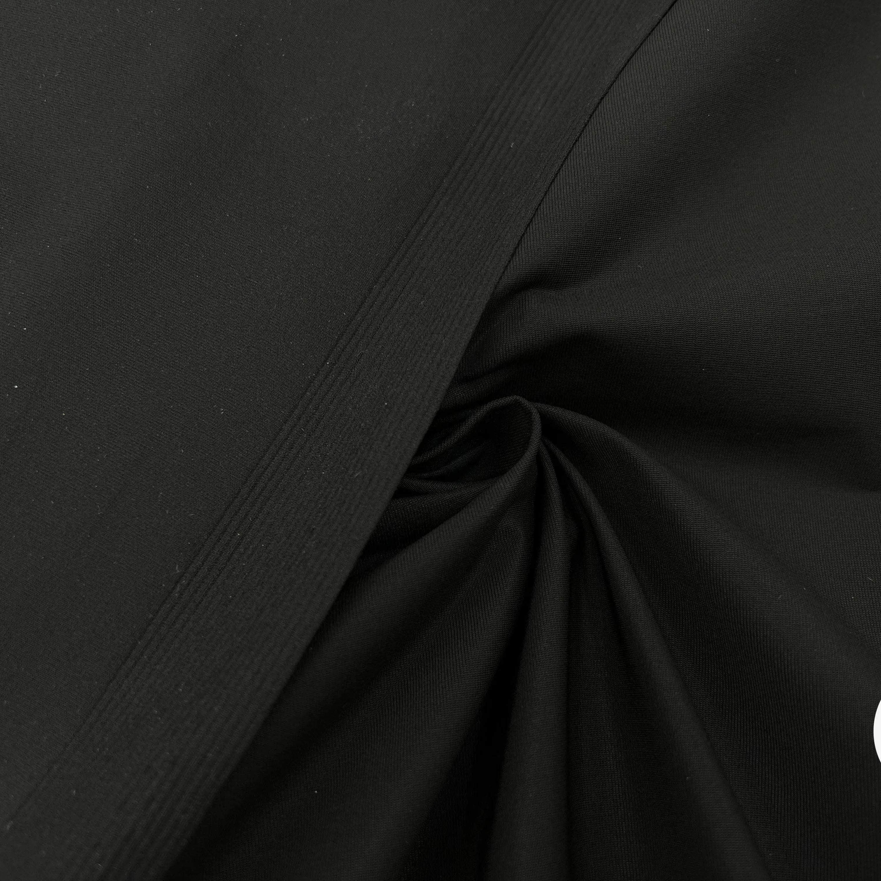 POPELINE POLYESTER JAPON NOIRE - My Little Coupon - tissu - coudre