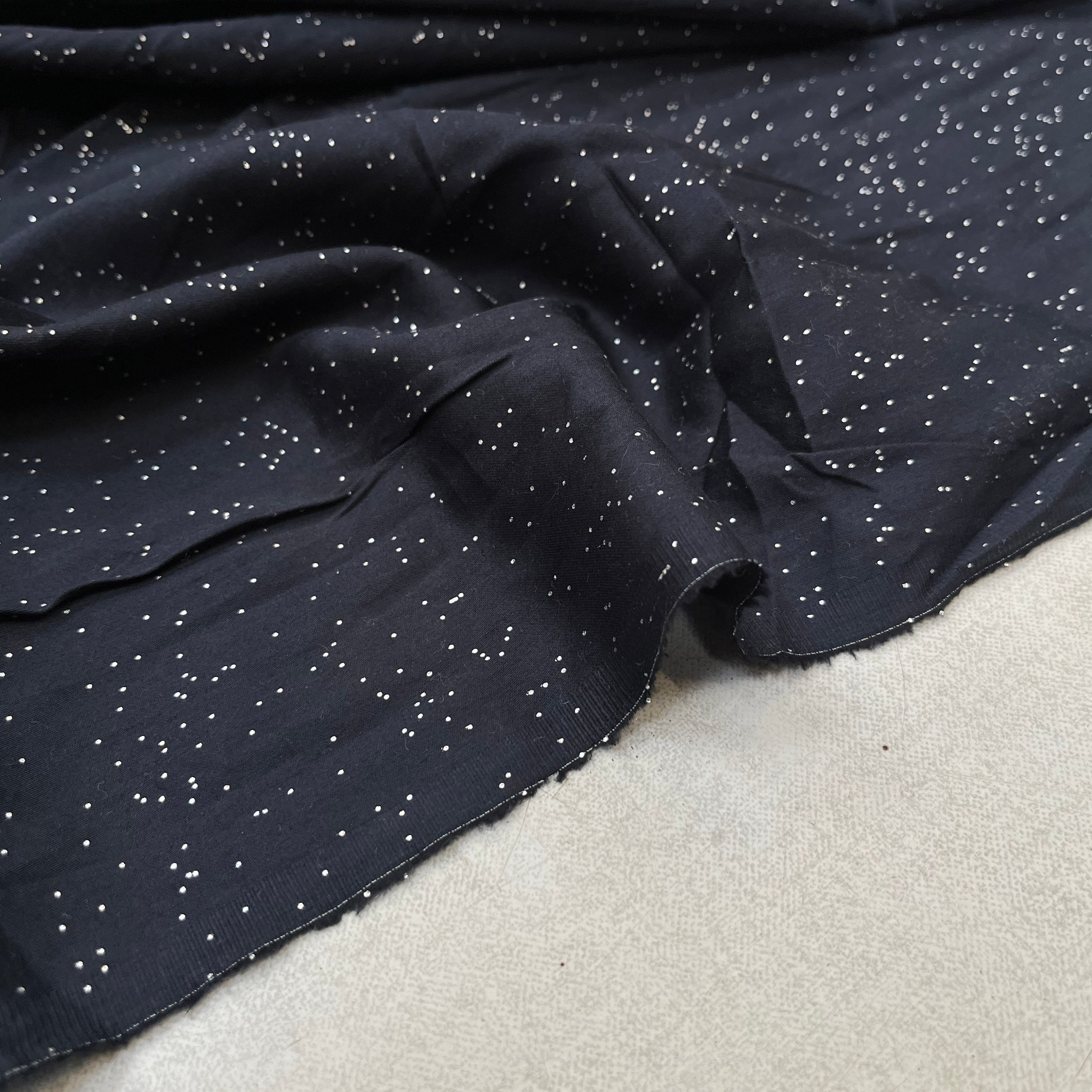 POPELINE SERGÉE 100% COTON NUIT ETOILE - My Little Coupon