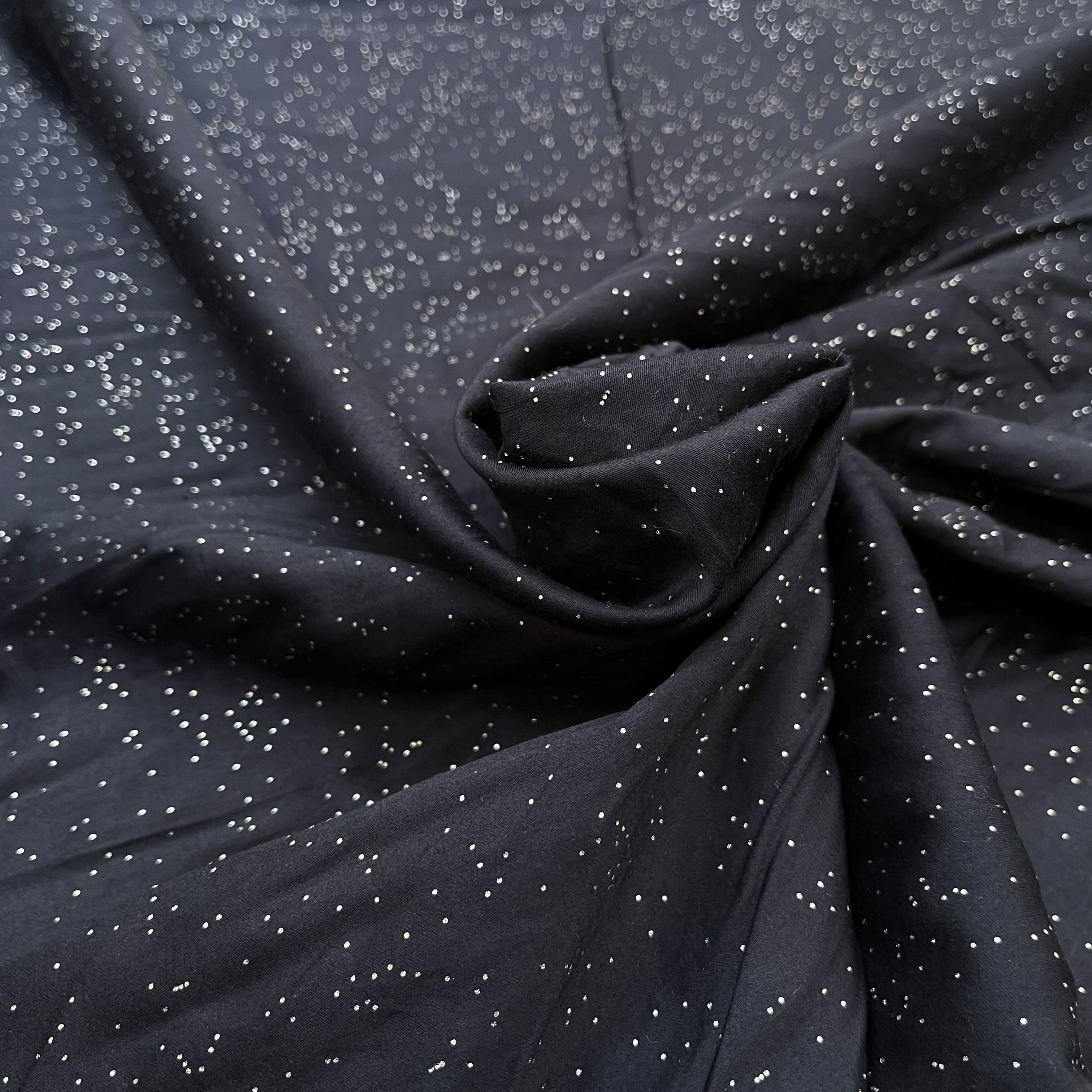 POPELINE SERGÉE 100% COTON NUIT ETOILE - My Little Coupon