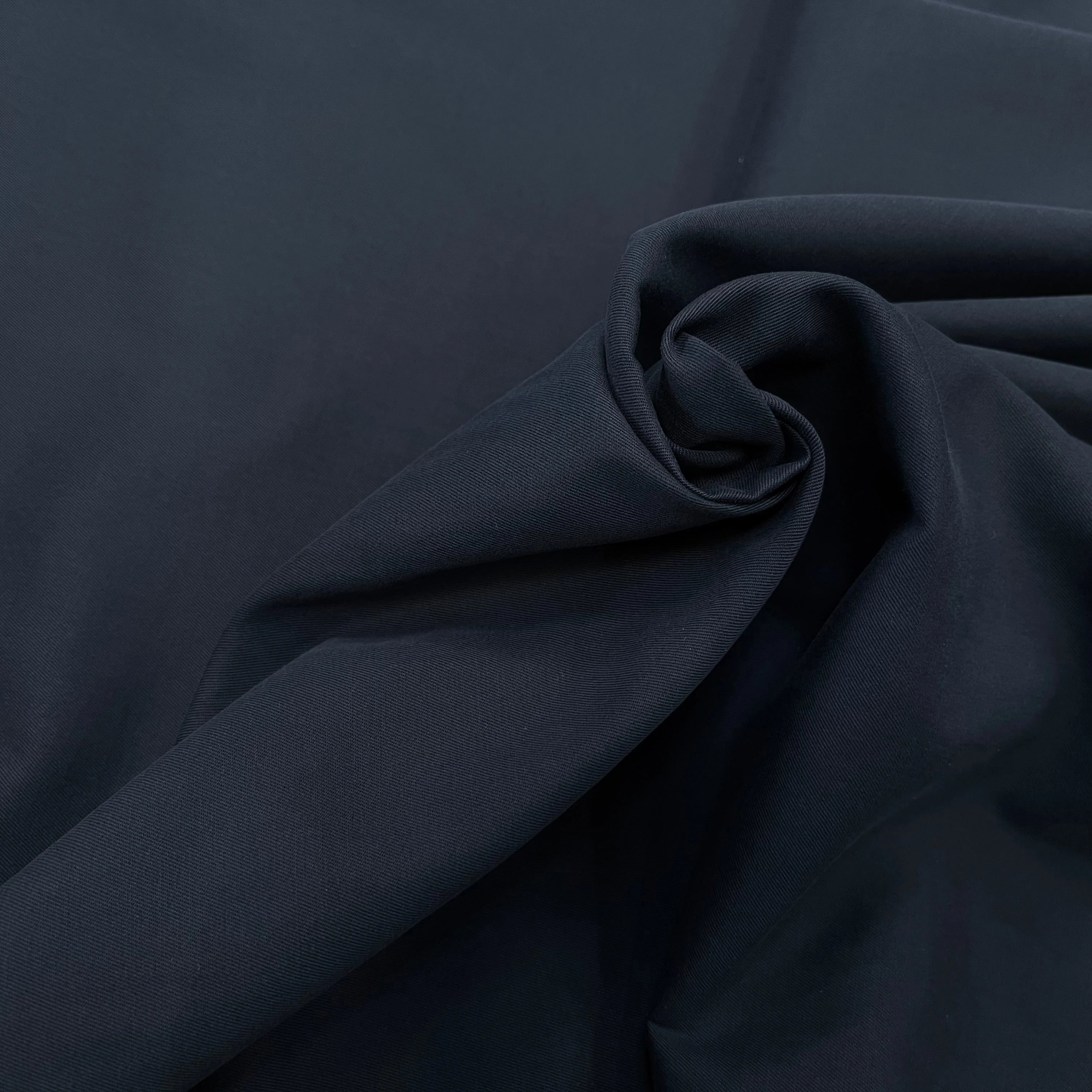 POPELINE TWILL COTON MARINE - My Little Coupon