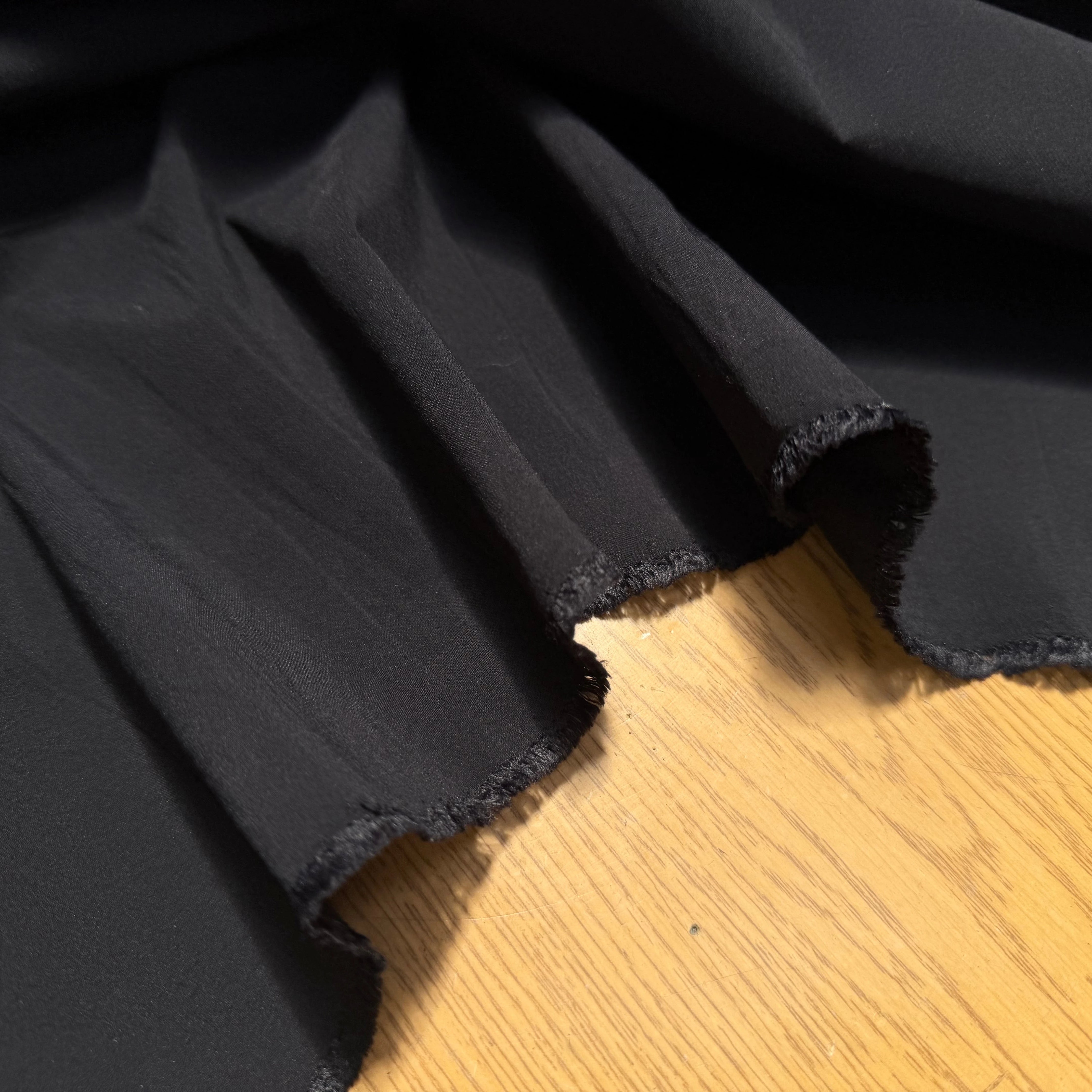 POPELINE ULTRA STRETCH NOIR - My Little Coupon