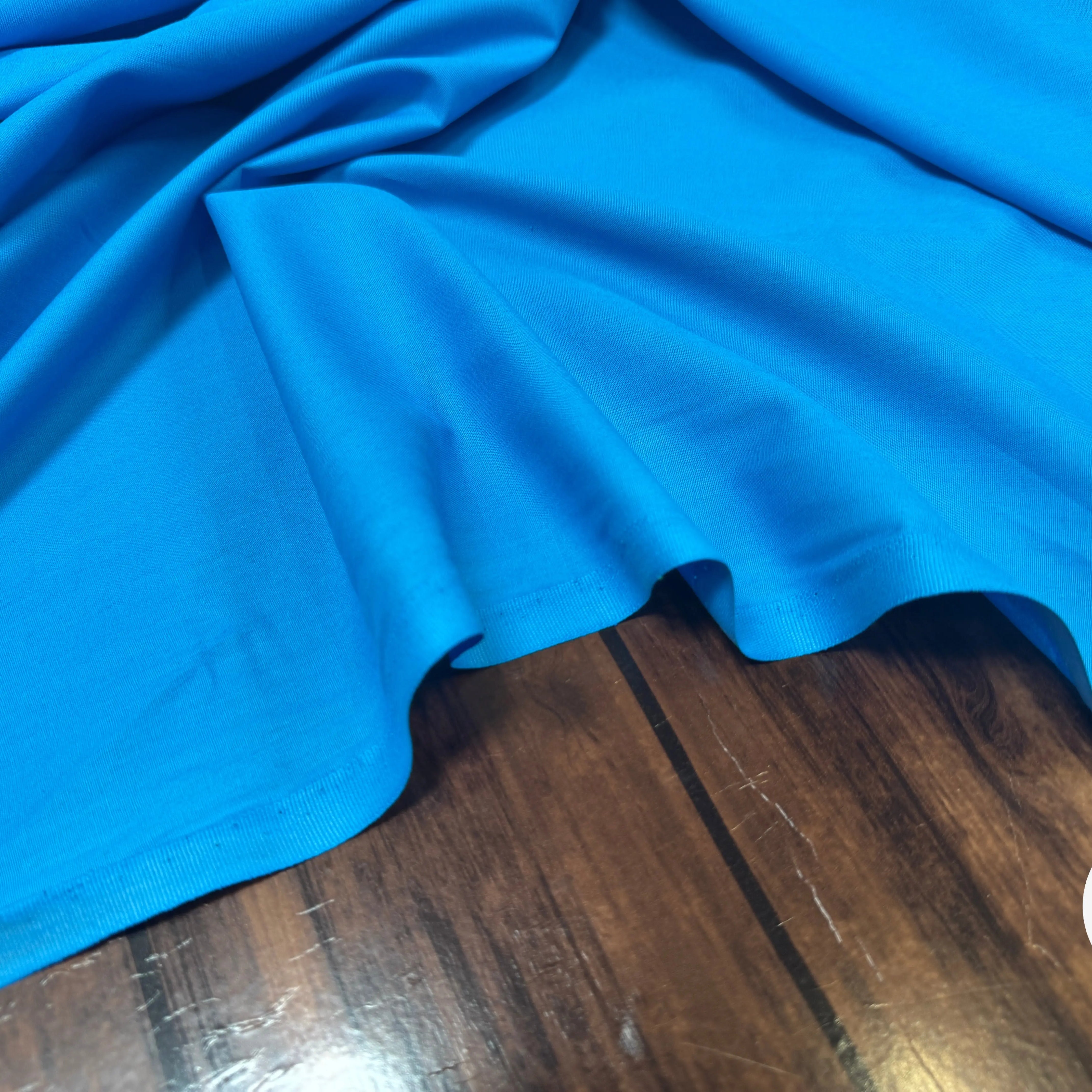 POPELINE UNI BLEU - My Little Coupon