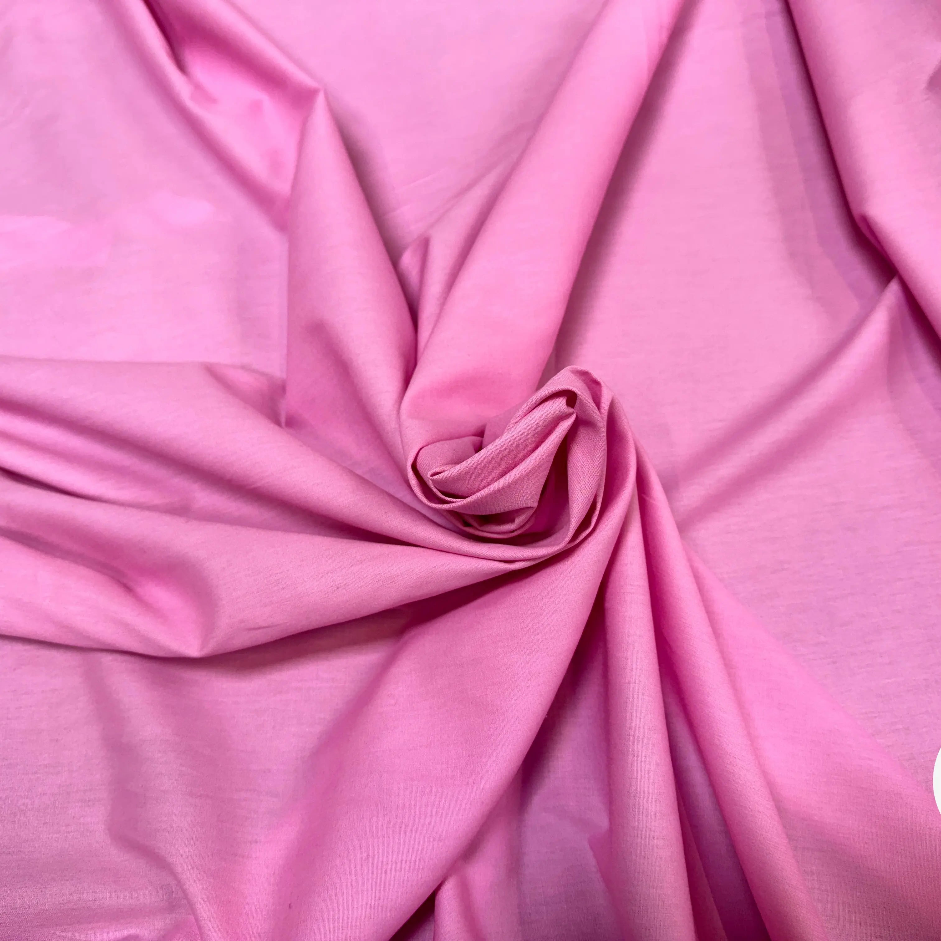 POPELINE UNI ROSE - My Little Coupon