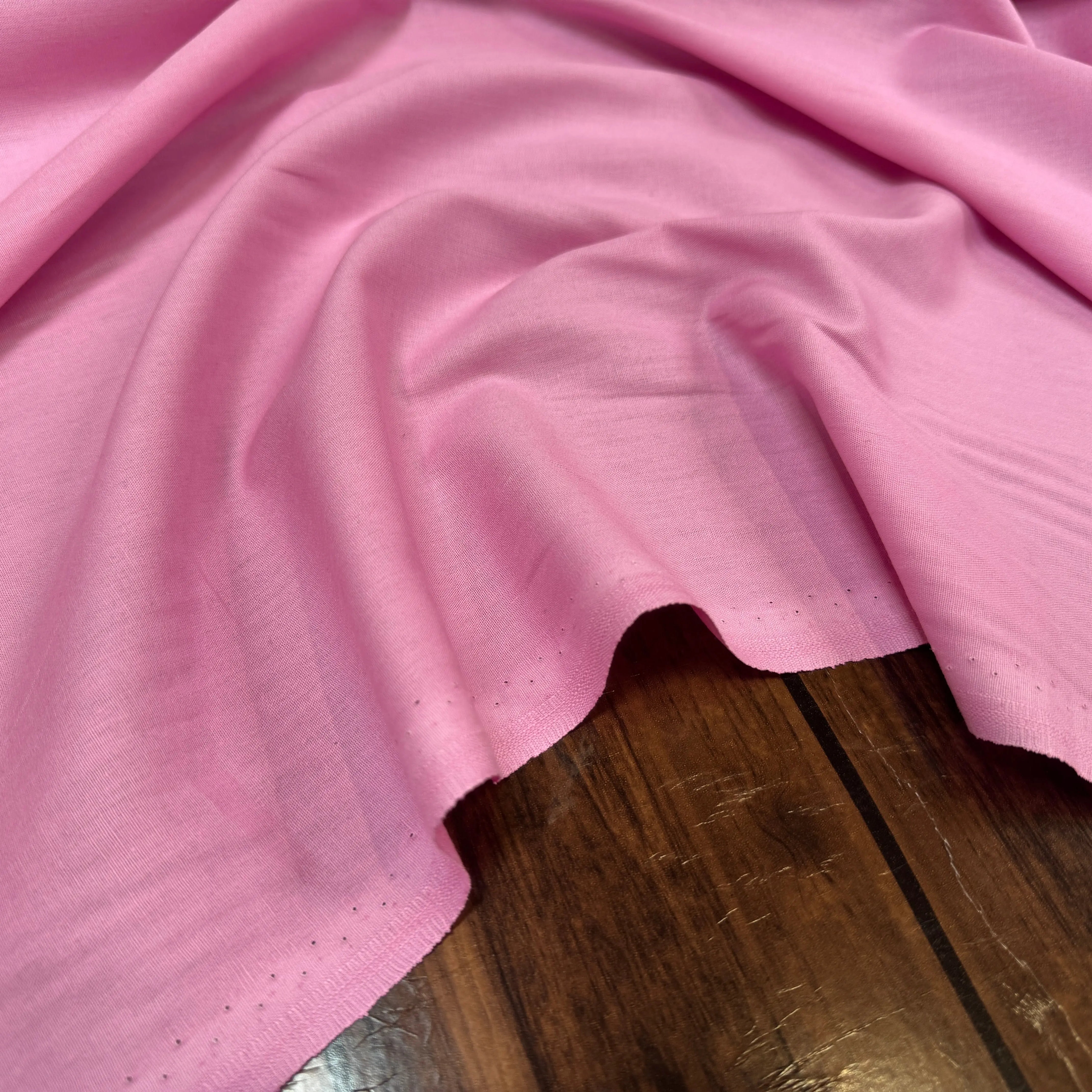 POPELINE UNI ROSE - My Little Coupon