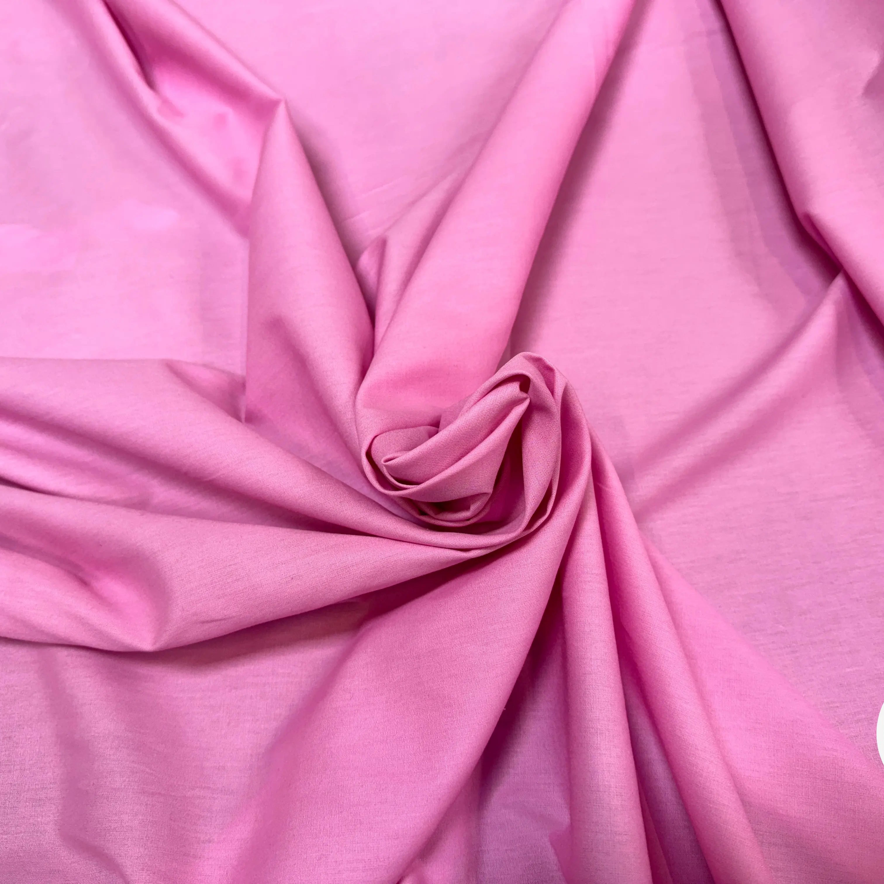 POPELINE UNI ROSE - My Little Coupon