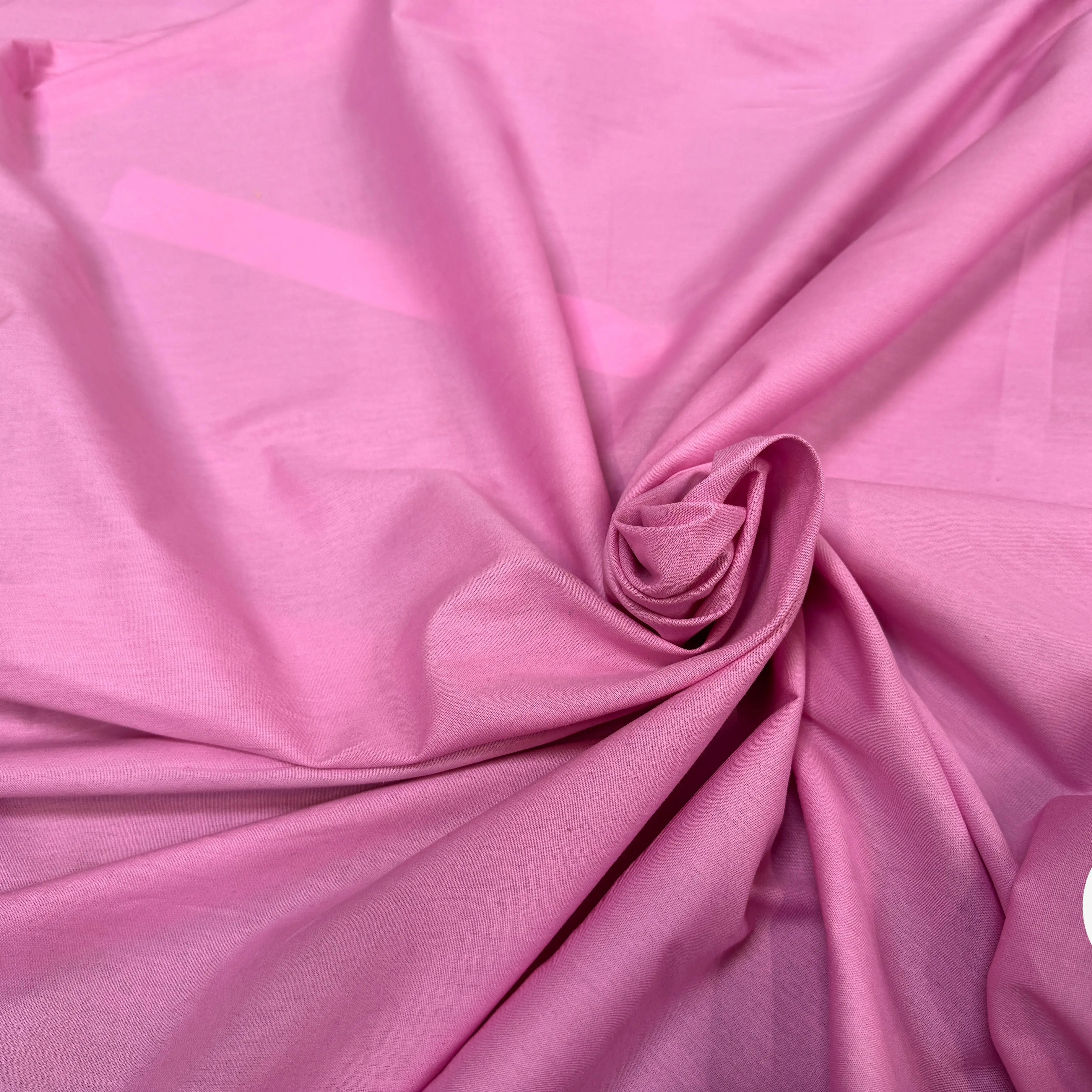 POPELINE UNI ROSE - My Little Coupon