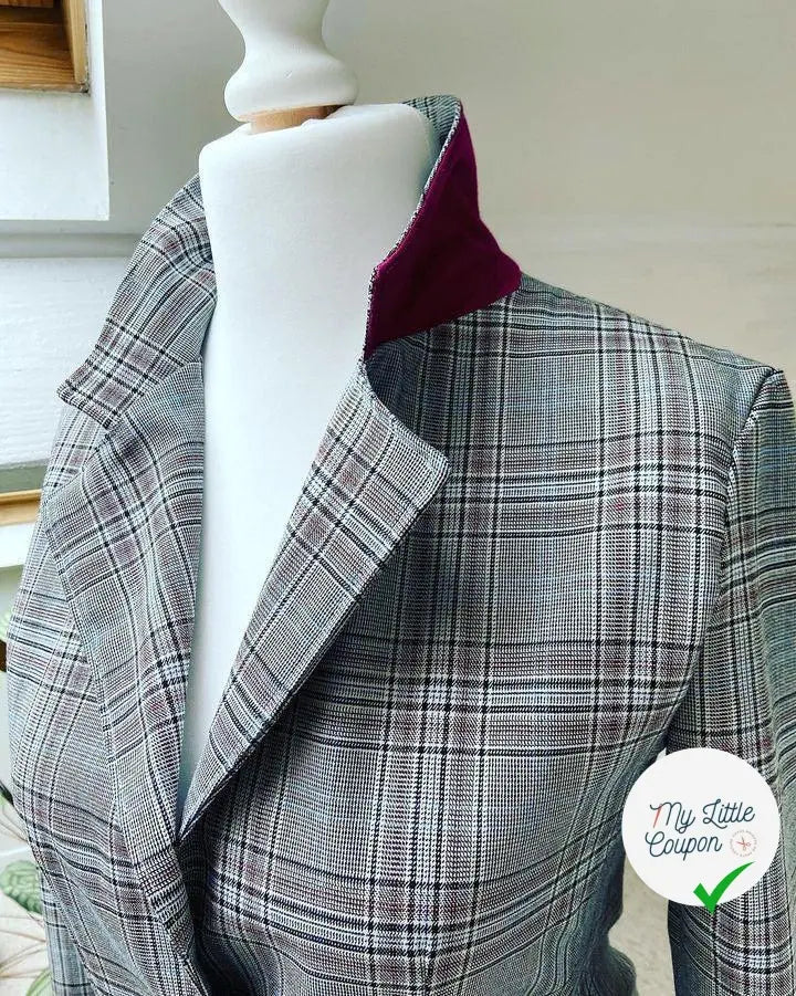 PRINCE DE GALLES CLASSIQUE STRETCH - My Little Coupon - tissu - coudre