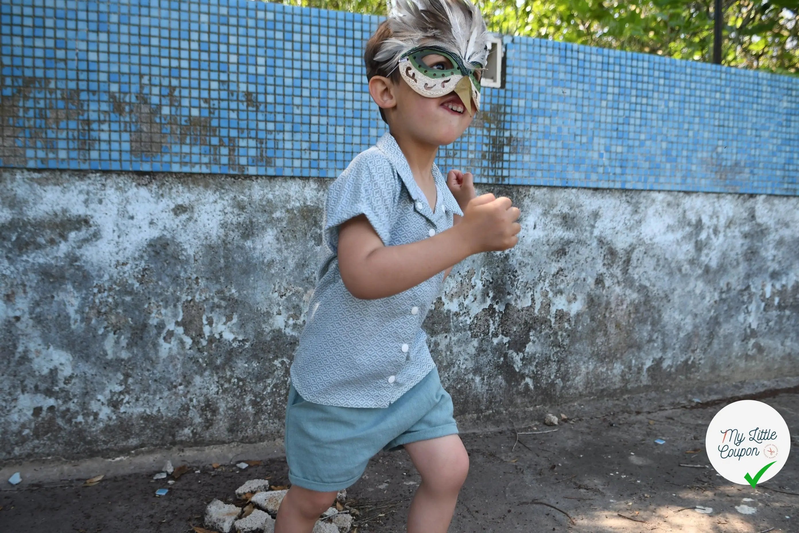 Pantalon & Short Etourneau | Du 6 mois au 5 ans | Marmaï Patterns - My Little Coupon - tissu - coudre