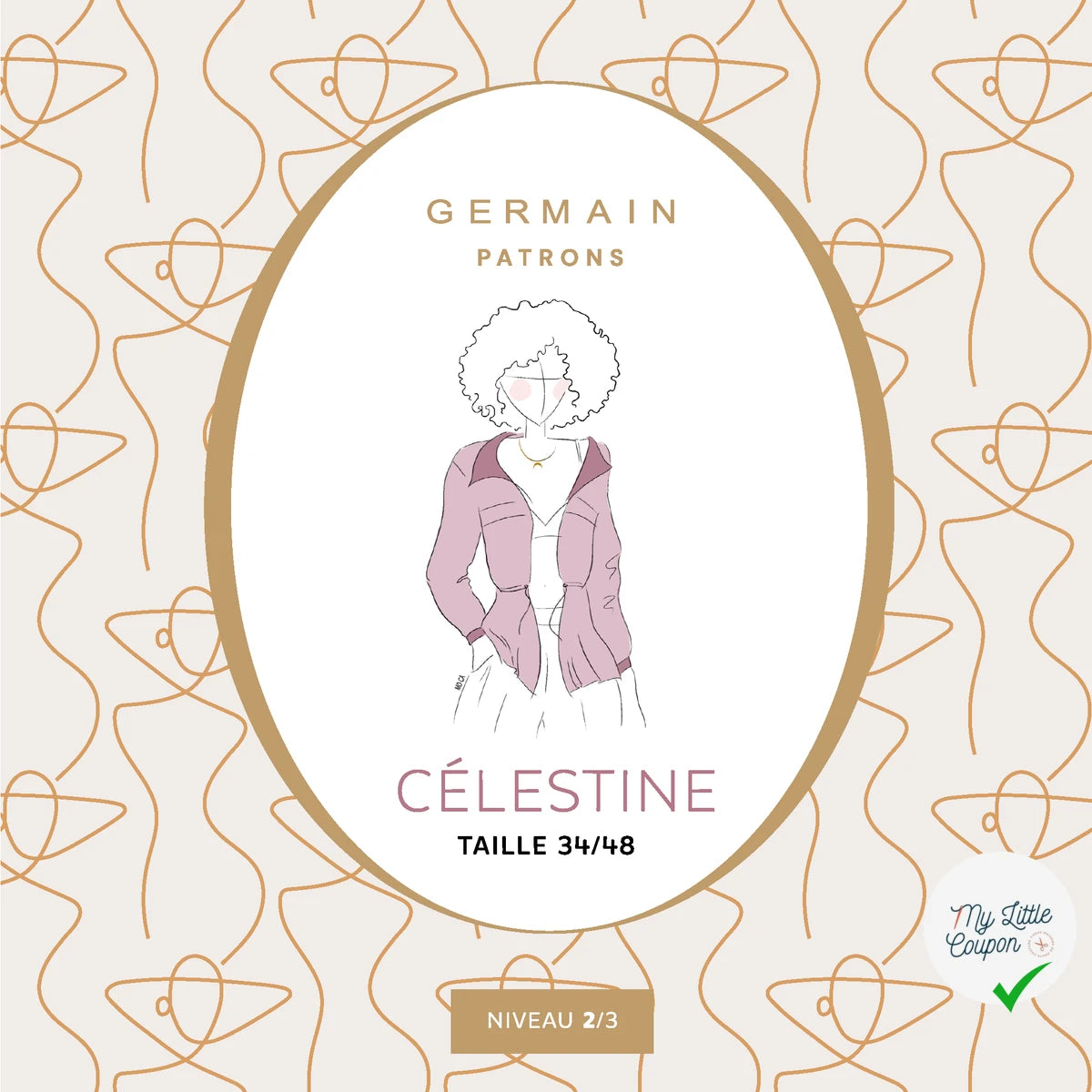 Patron Célestine – Du 34 au 48 – Germain Patrons - My Little Coupon