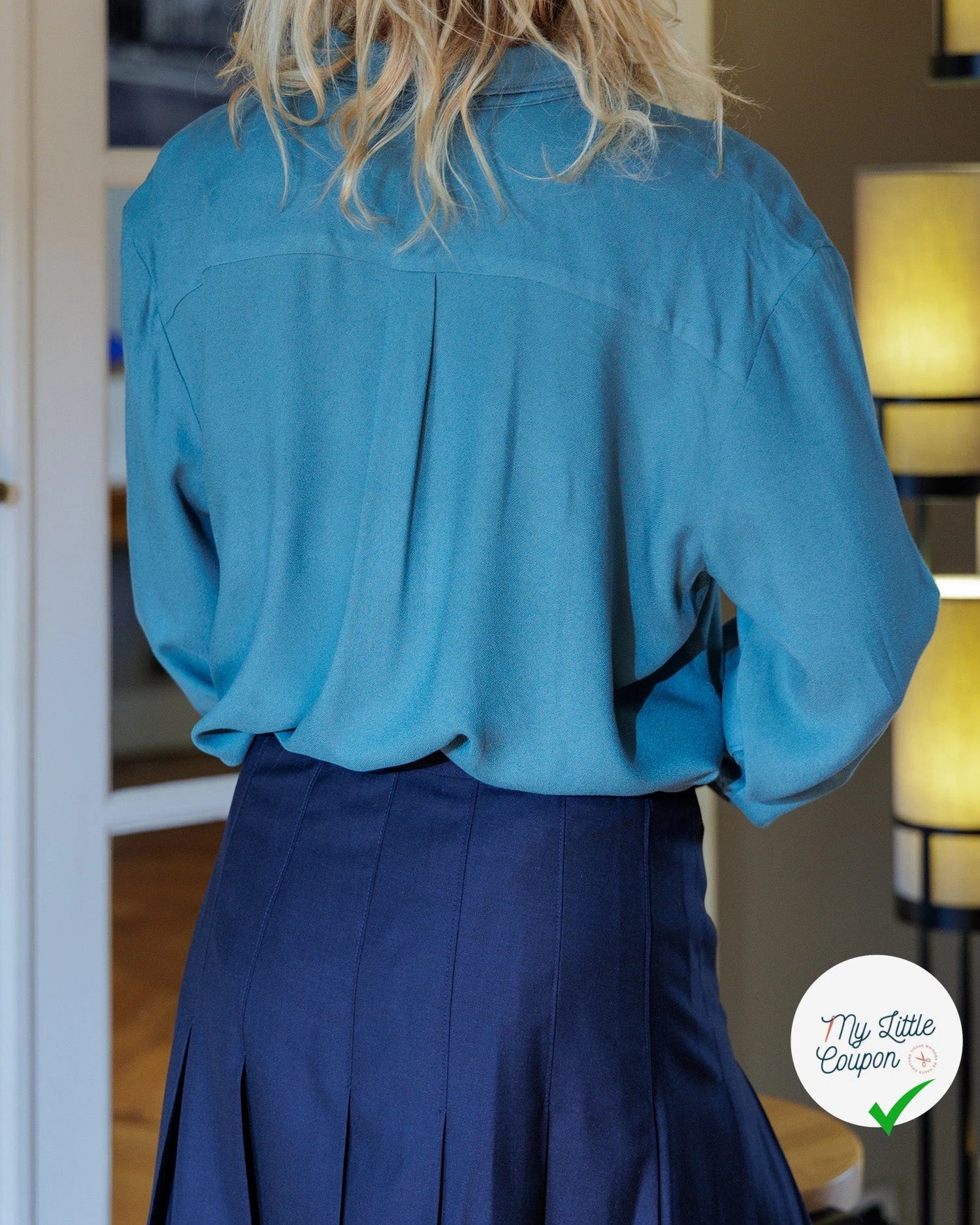 Patron Effigie - Chemise - FR 34/56, US 2/24, UK 6/28- Difficile - My Little Coupon