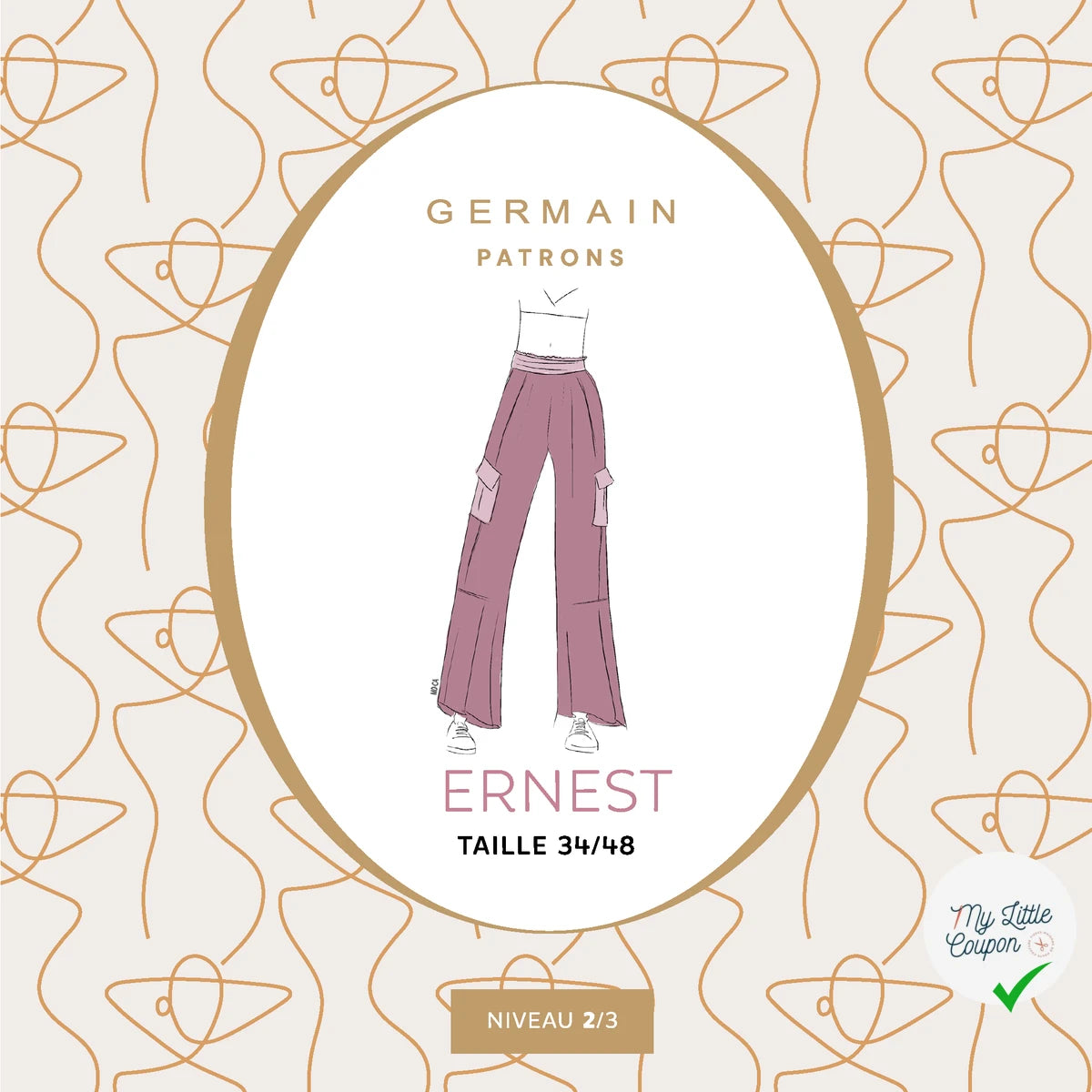 Patron Ernest – Du 46 au 60 – Germain Patrons - My Little Coupon