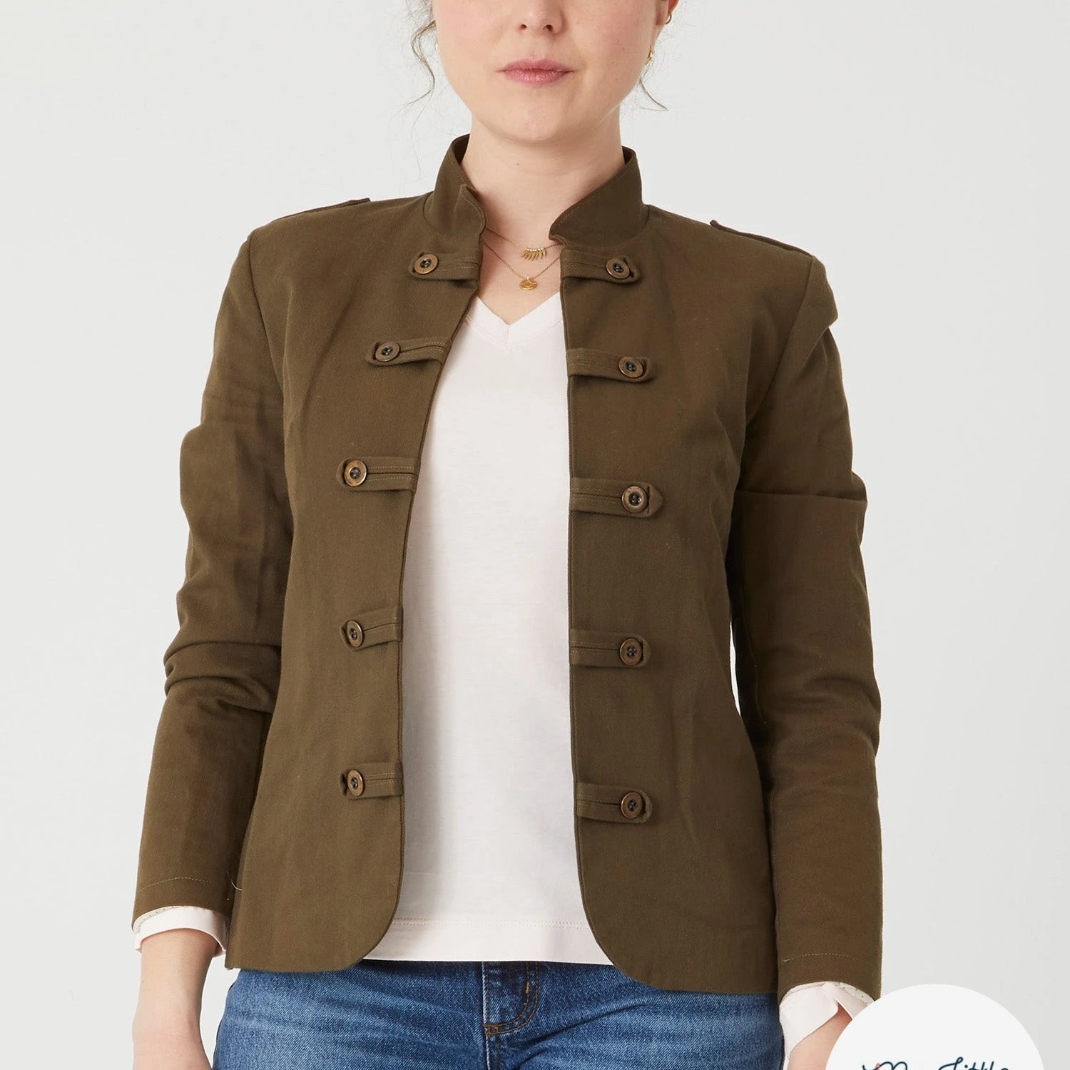 Patron Nadine - Veste - FR 34/56, US 2/24, UK 6/28 - Difficile - My Little Coupon