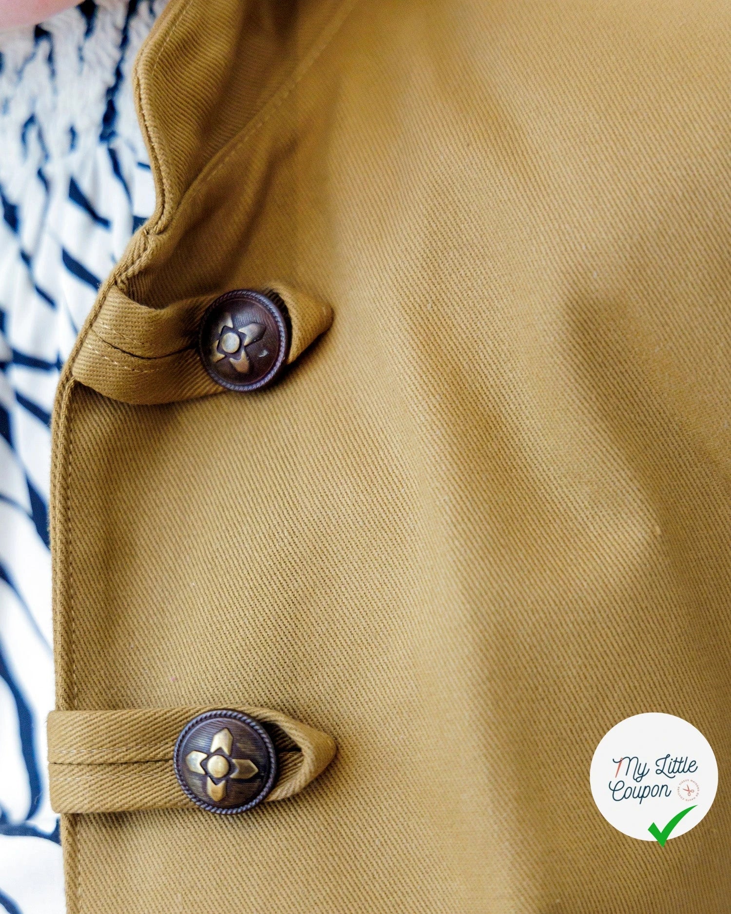 Patron Nadine - Veste - FR 34/56, US 2/24, UK 6/28 - Difficile - My Little Coupon