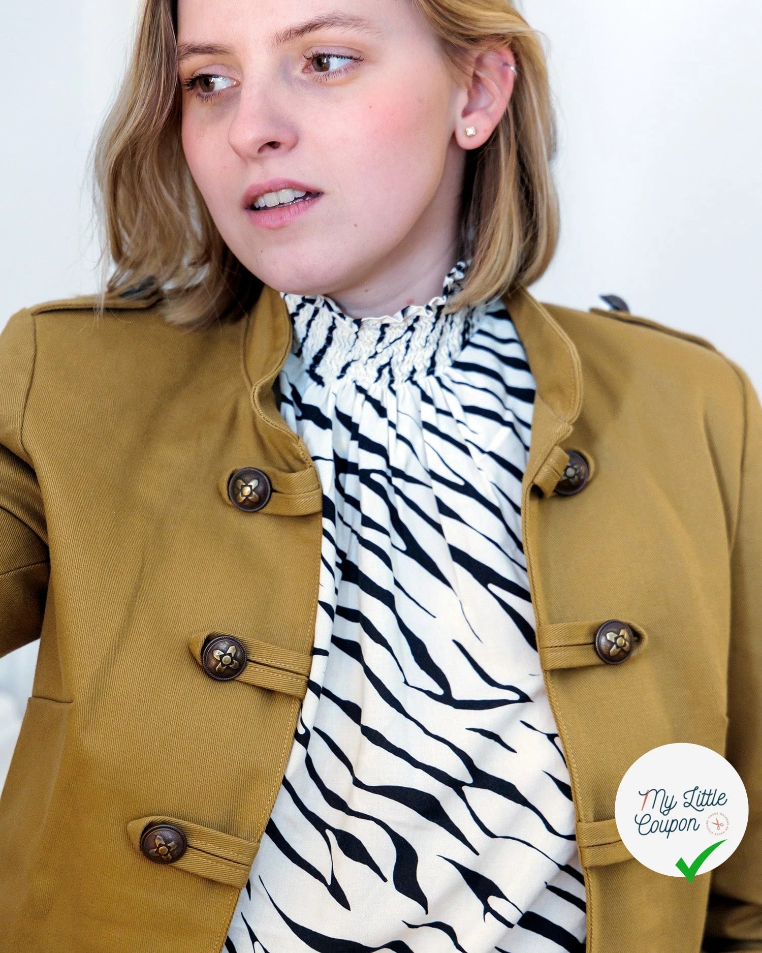 Patron Nadine - Veste - FR 34/56, US 2/24, UK 6/28 - Difficile - My Little Coupon