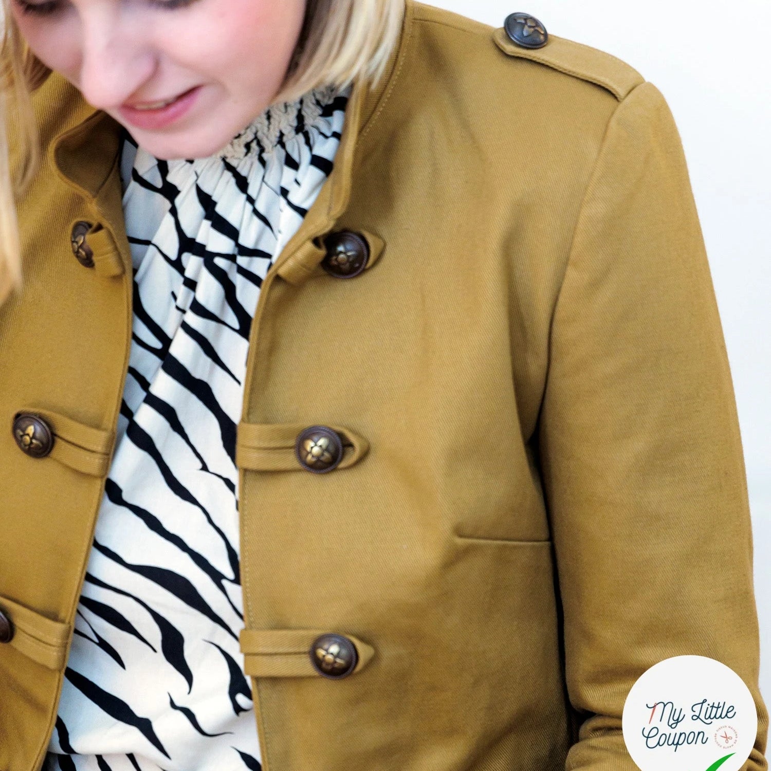 Patron Nadine - Veste - FR 34/56, US 2/24, UK 6/28 - Difficile - My Little Coupon