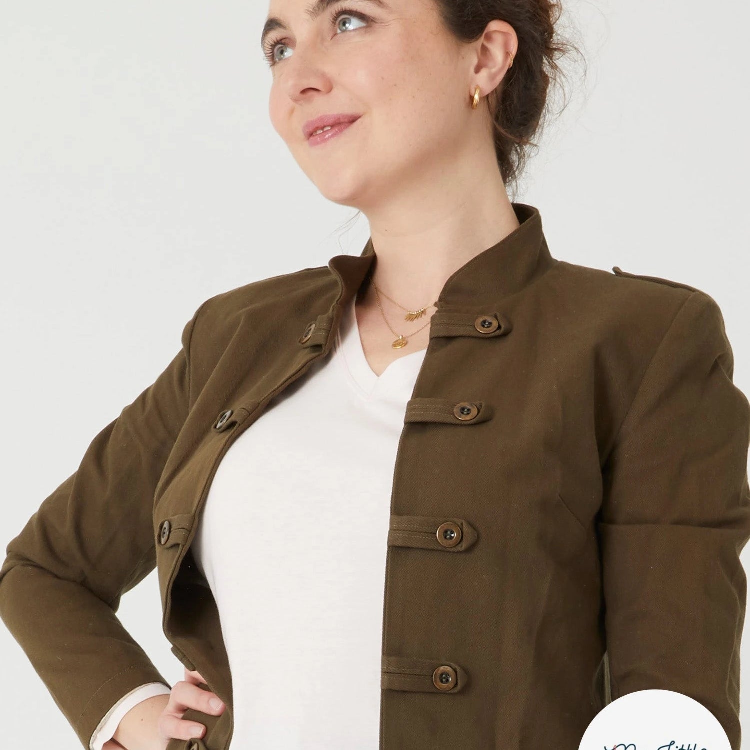 Patron Nadine - Veste - FR 34/56, US 2/24, UK 6/28 - Difficile - My Little Coupon