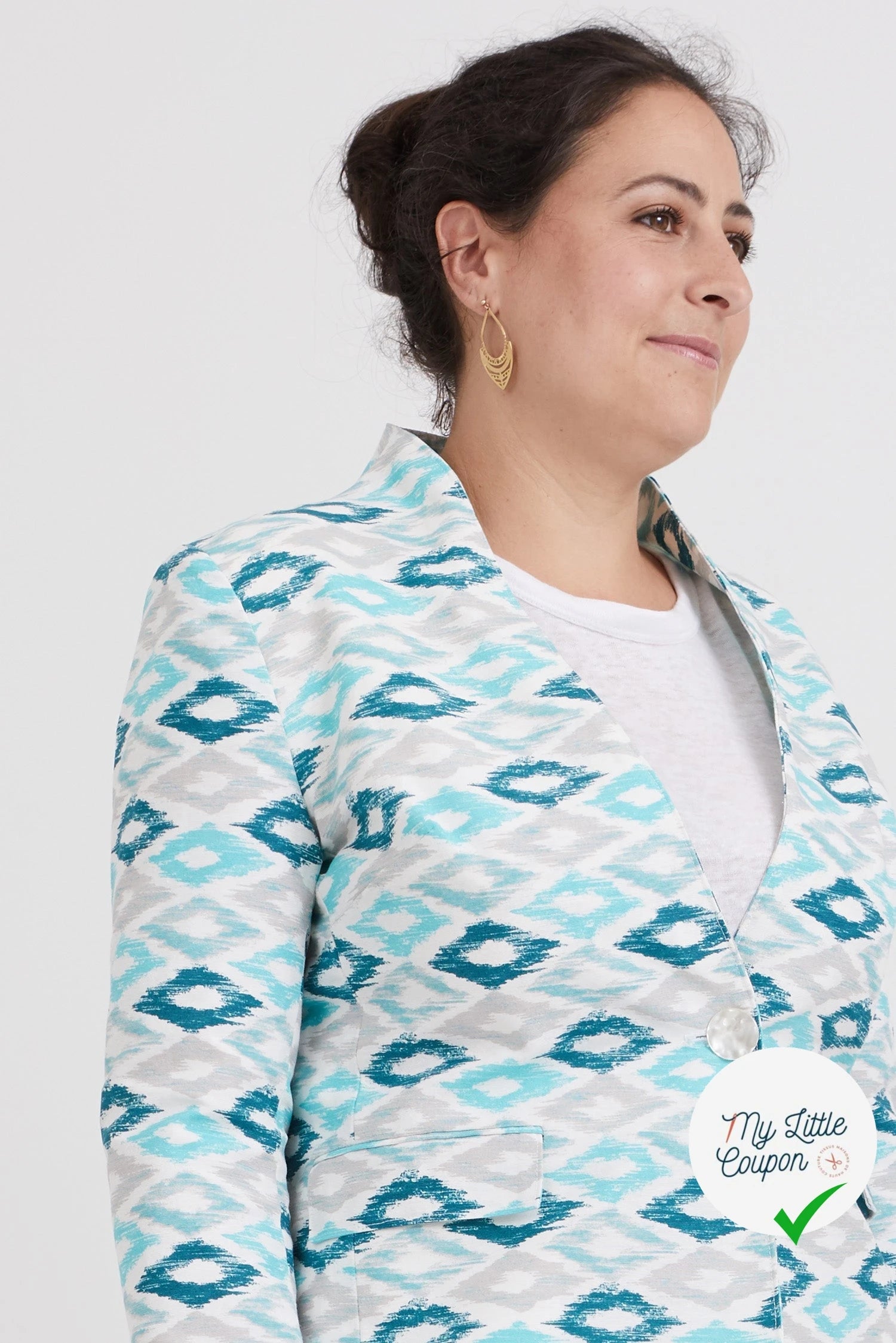 Patron Naïma - Veste - FR 34/56, US 2/24, UK 6/28 - Difficile - My Little Coupon