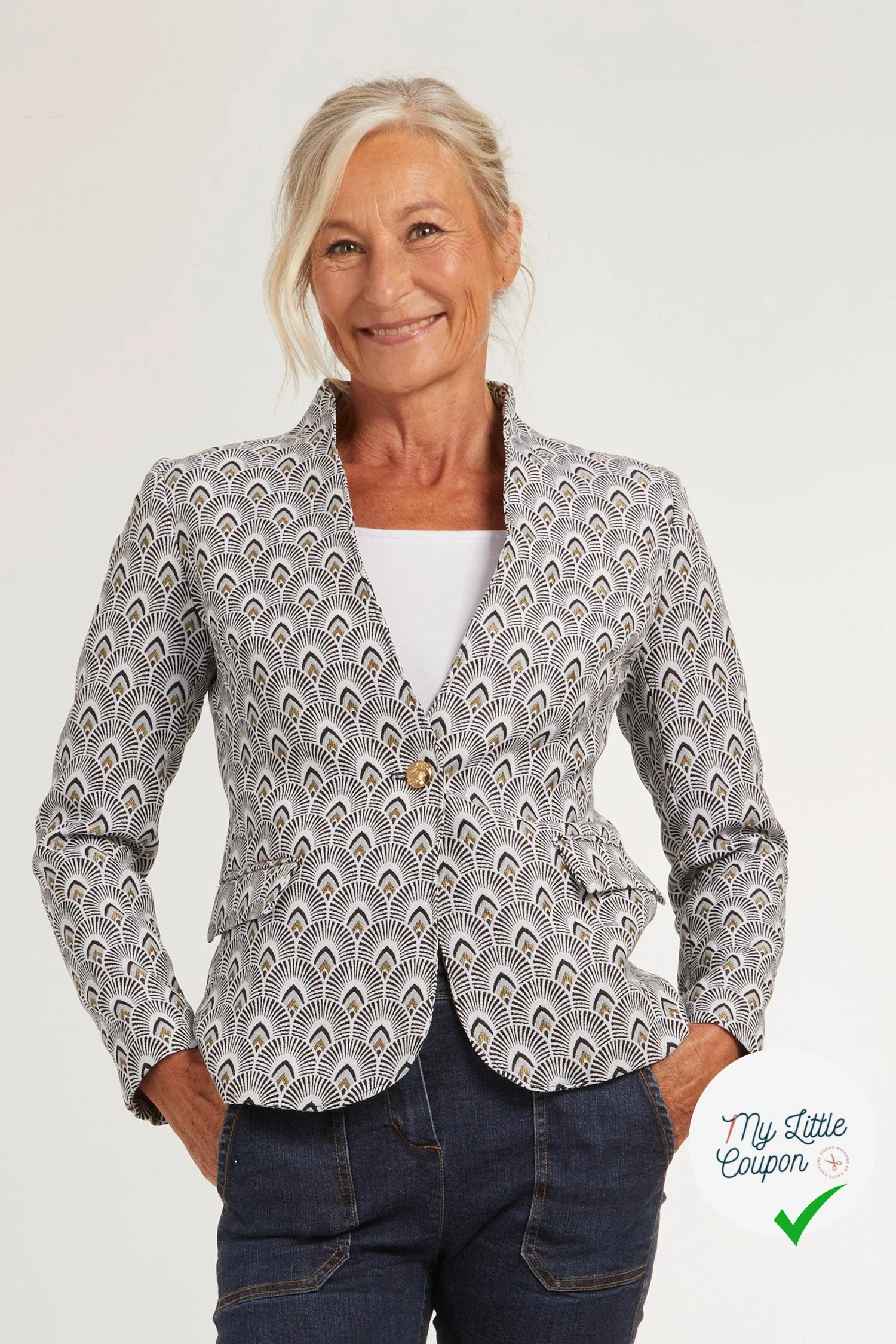 Patron Naïma - Veste - FR 34/56, US 2/24, UK 6/28 - Difficile - My Little Coupon