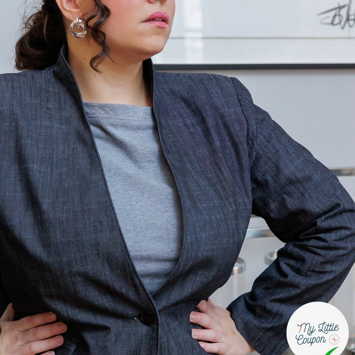 Patron Naïma - Veste - FR 34/56, US 2/24, UK 6/28 - Difficile - My Little Coupon