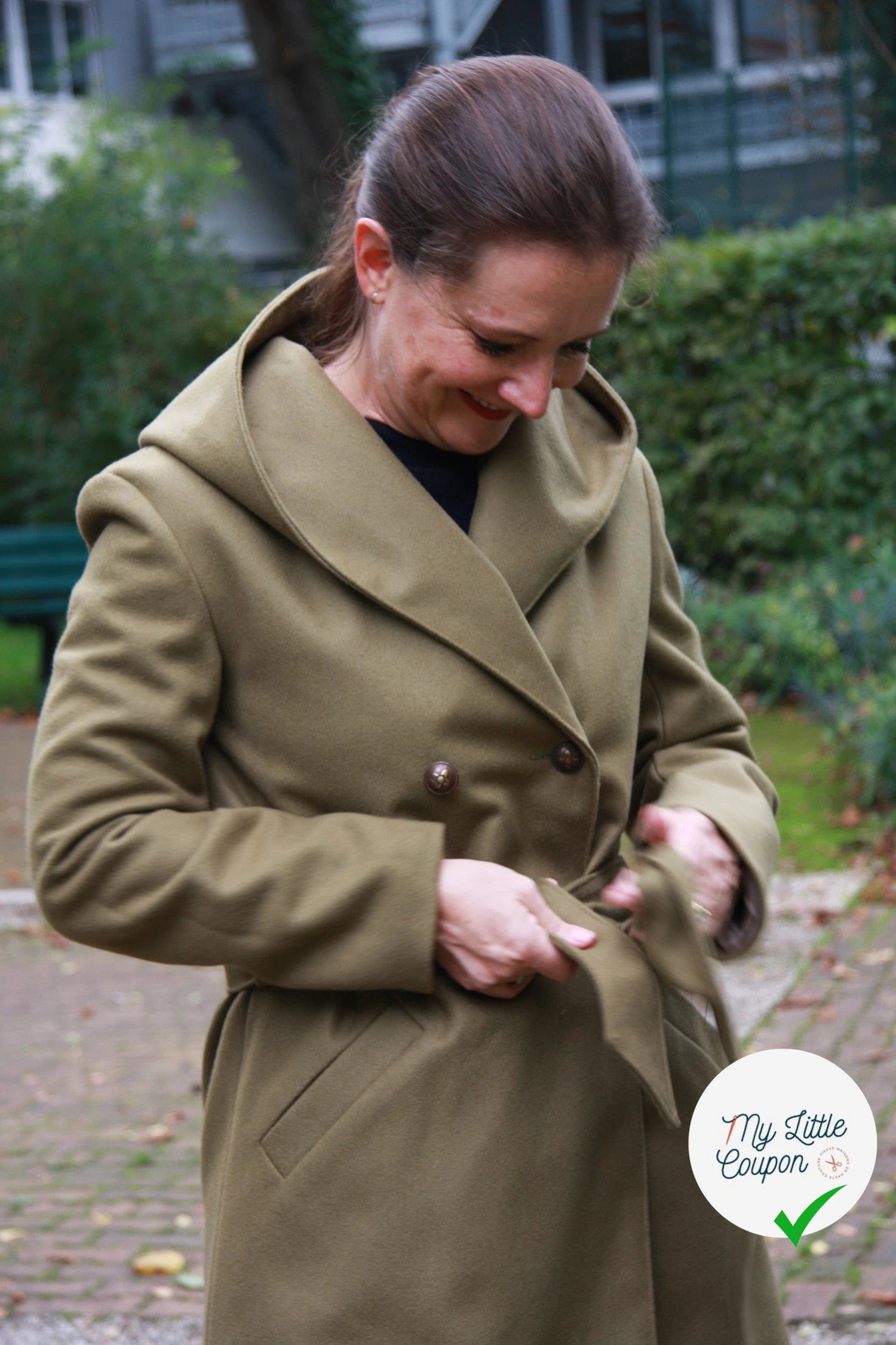Patron Namasté - Manteau - FR 34/48, US 2/16, UK 6/20 - Expert - My Little Coupon
