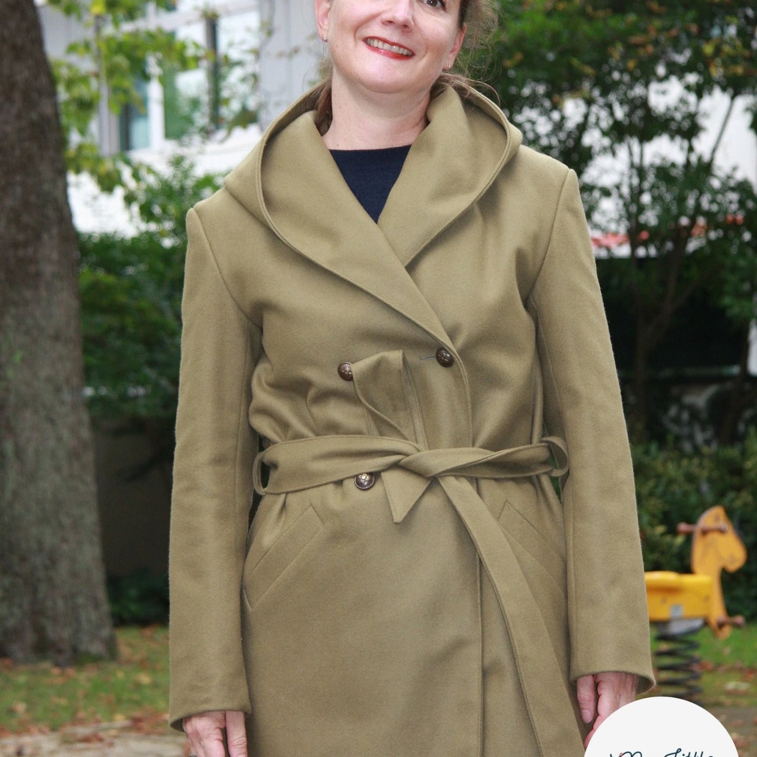 Patron Namasté - Manteau - FR 34/48, US 2/16, UK 6/20 - Expert - My Little Coupon