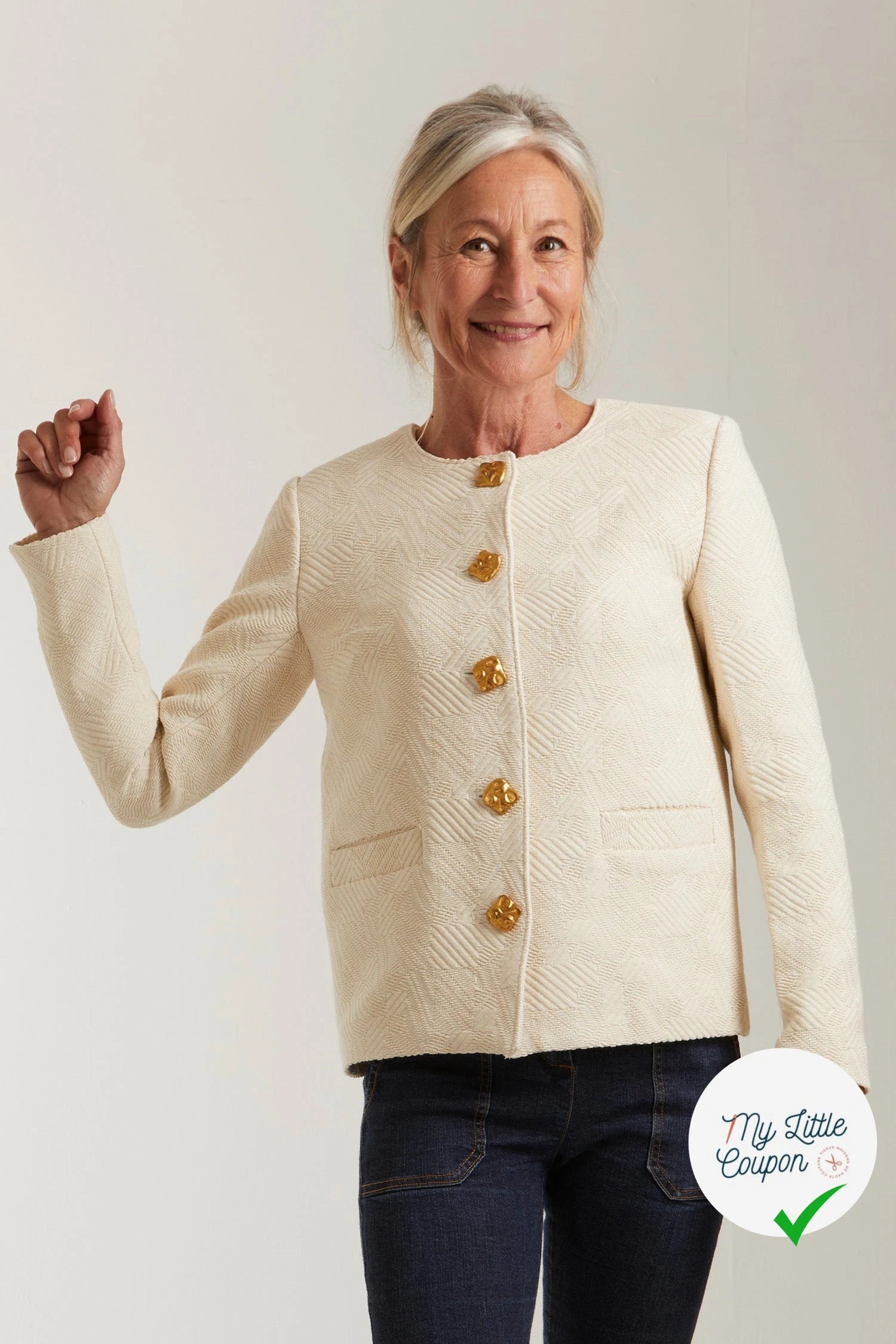 Patron Nancy - Veste - FR 34/48, US 2/16, UK 6/20 - Difficile - My Little Coupon